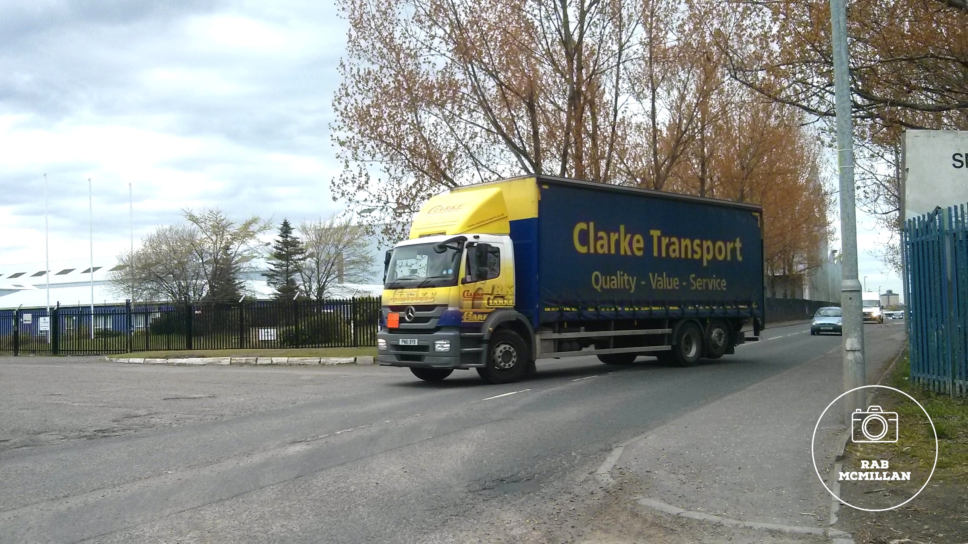 Clarke Transport, Netherton, Wishaw, 2015.