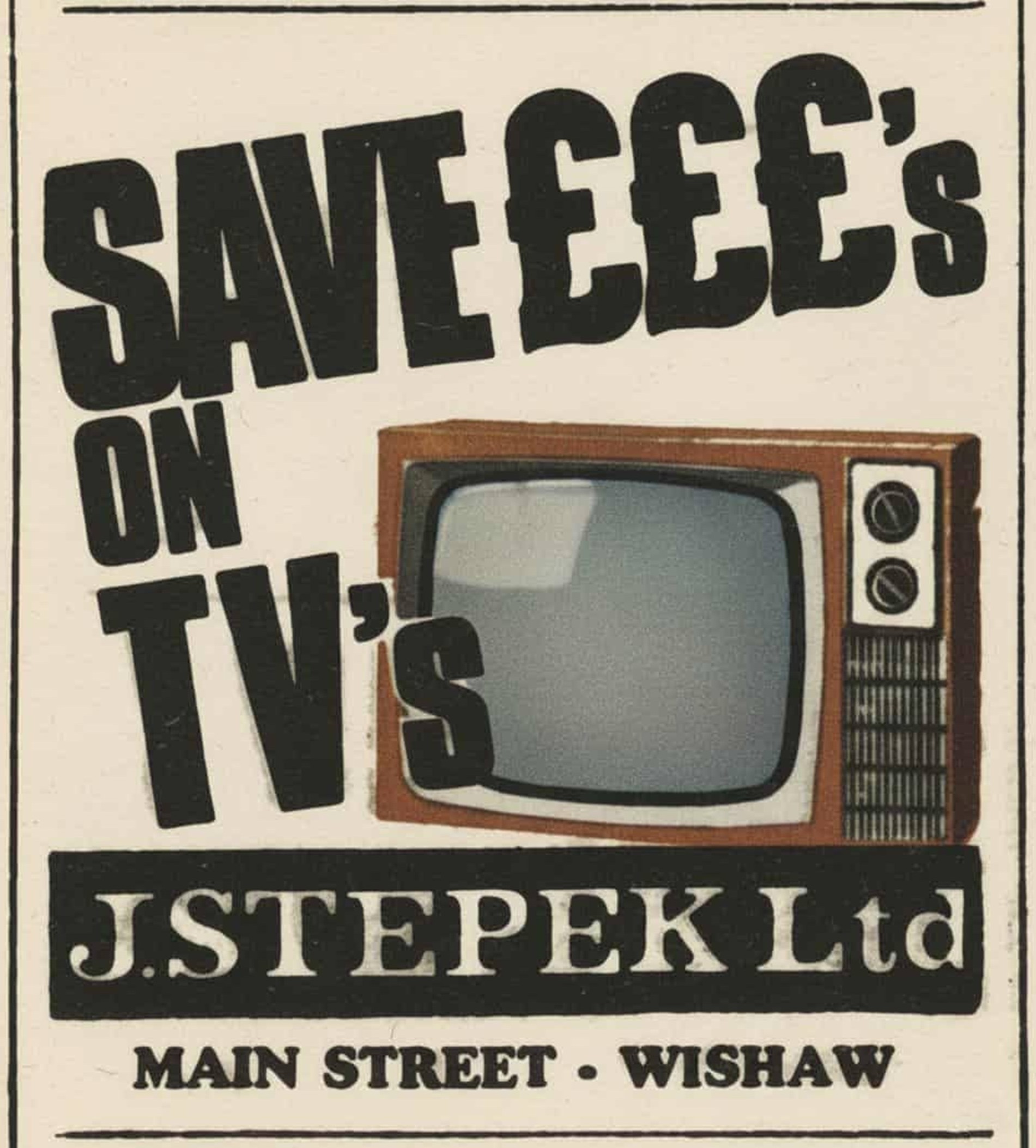 J.Stepek, Main Street, Wishaw, 1969.