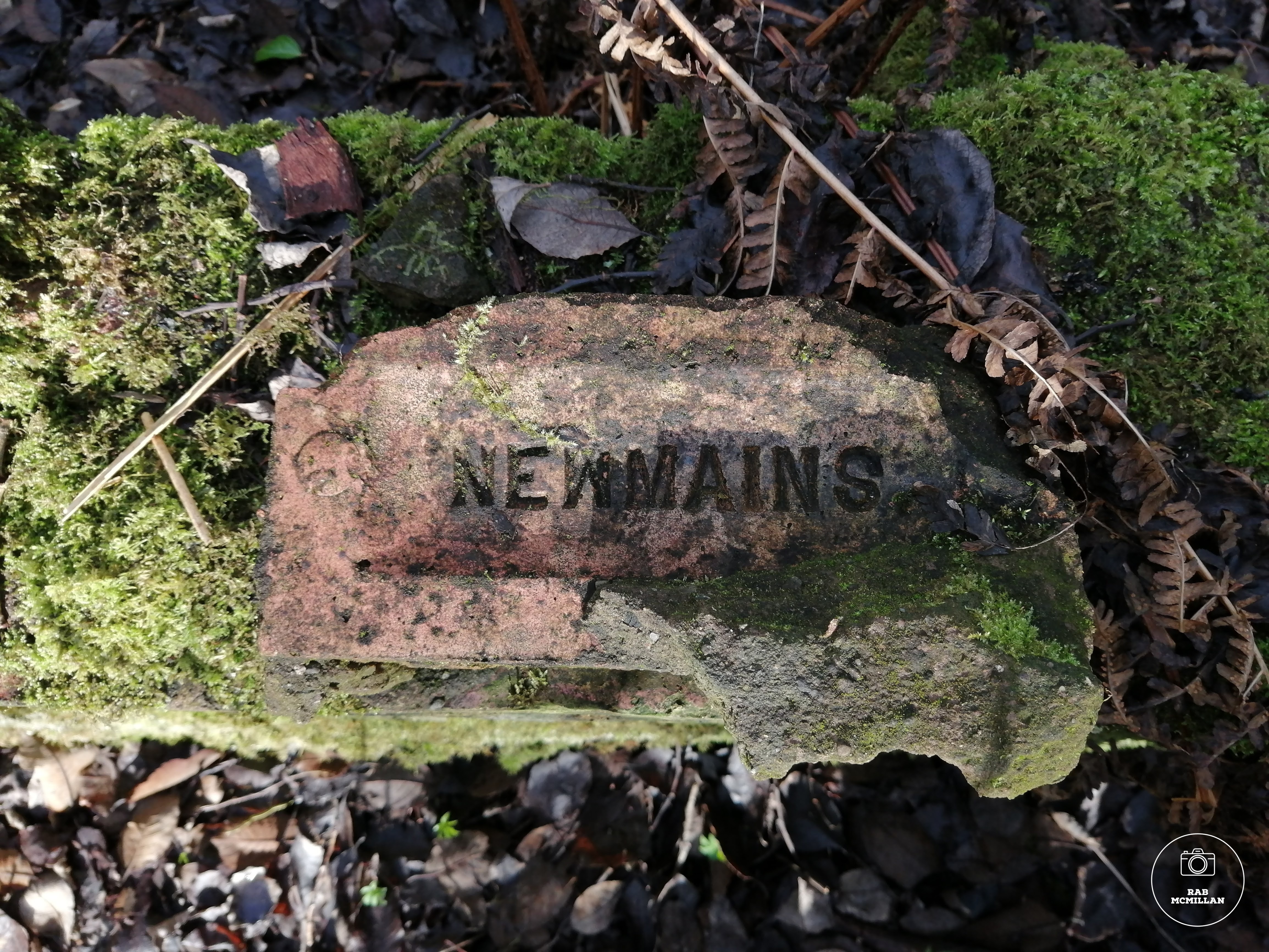 19th Century Brick from Newmains, Wishaw.