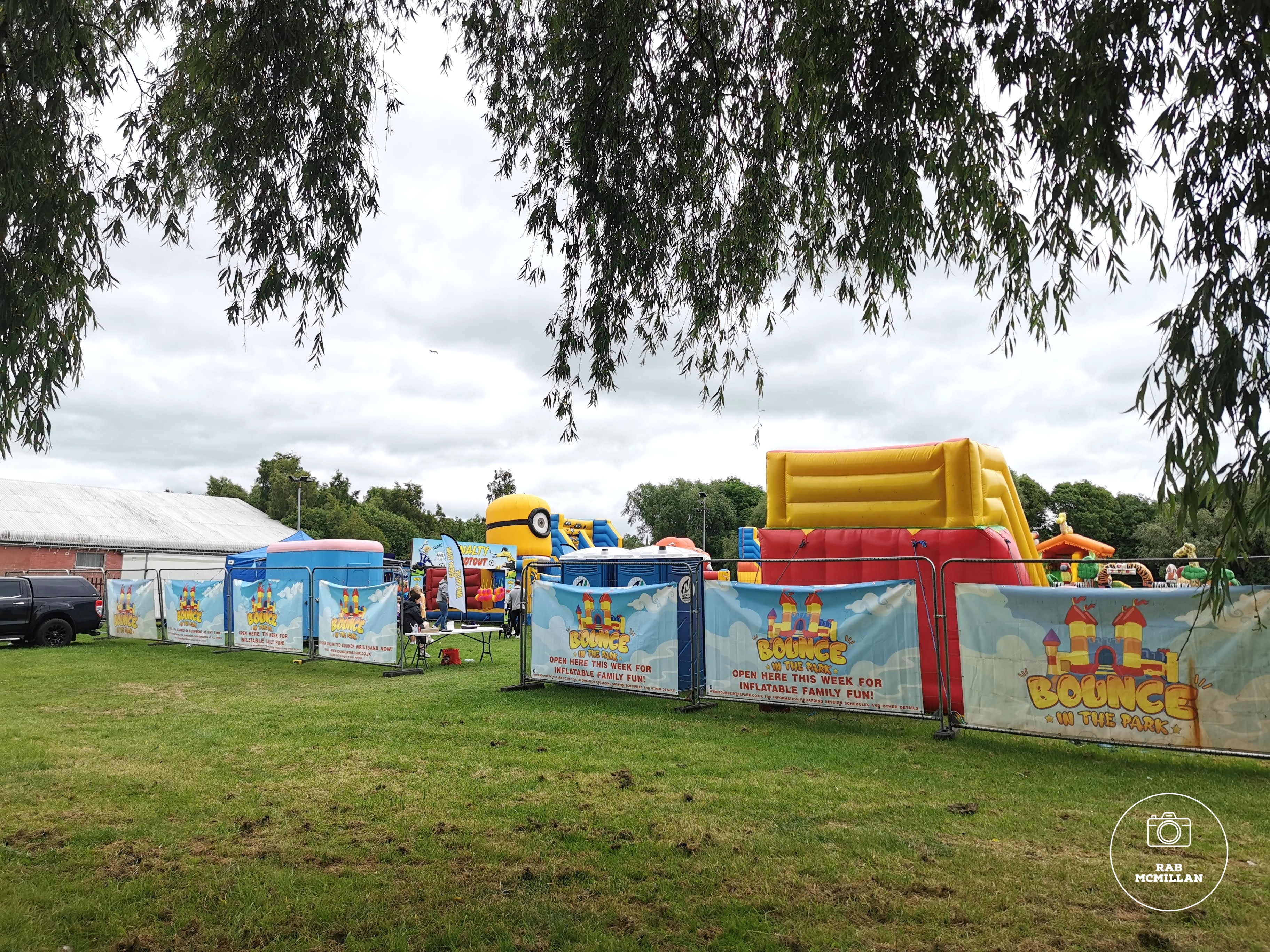 Bounce in the Park, Beltane Park, Wishaw, 2024.