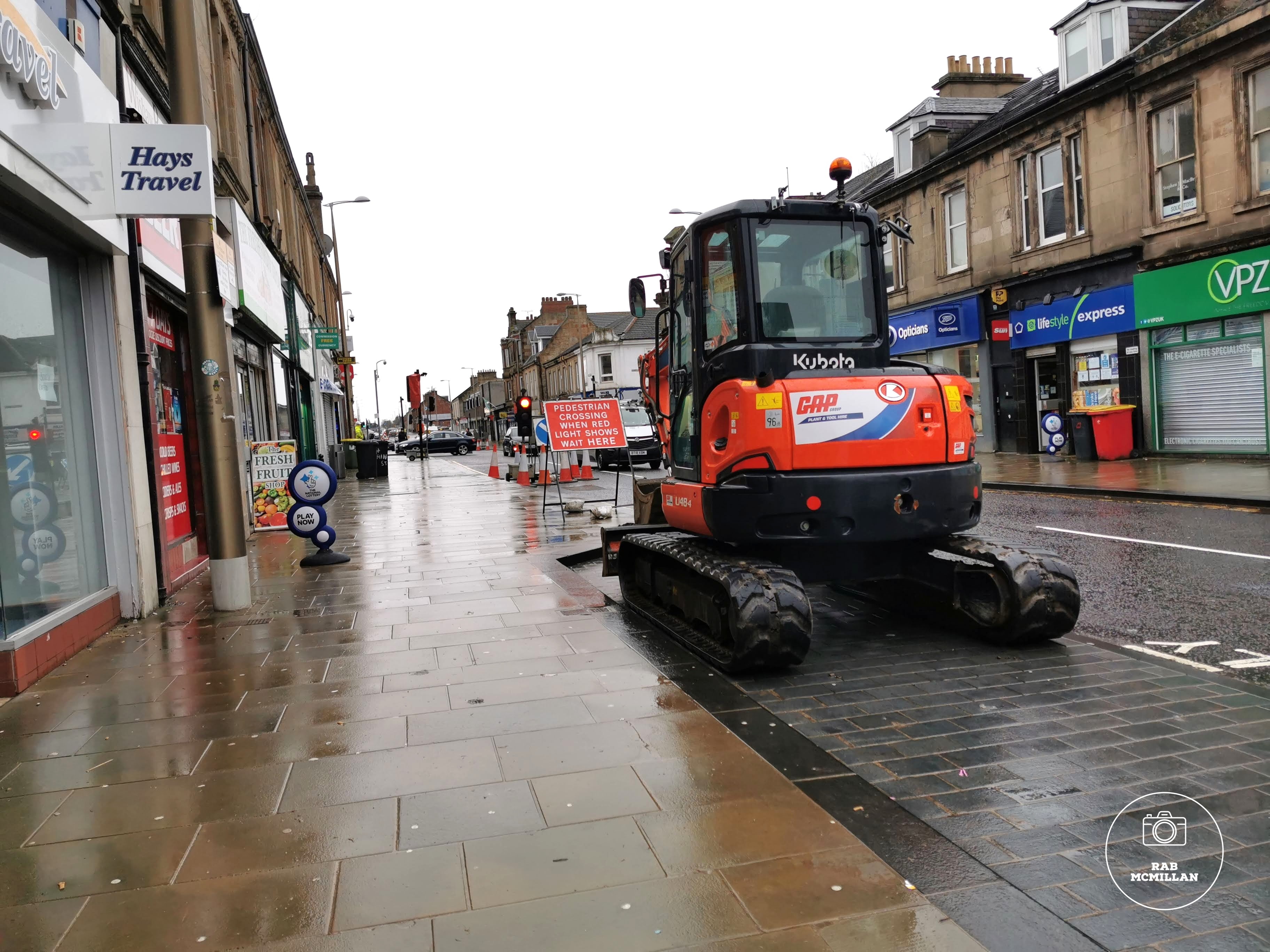 Main Street, Wishaw, 2021.