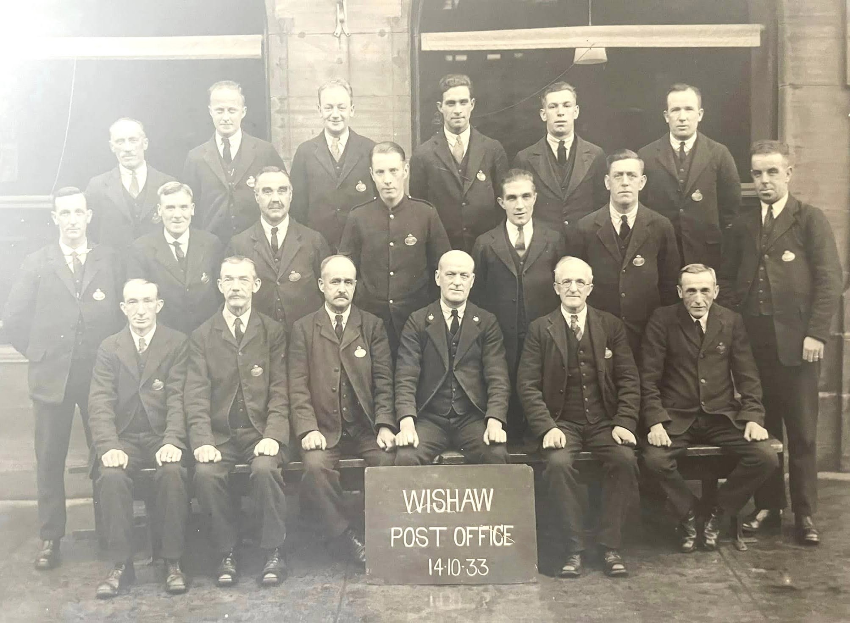 Wishaw Post Office, 1933.