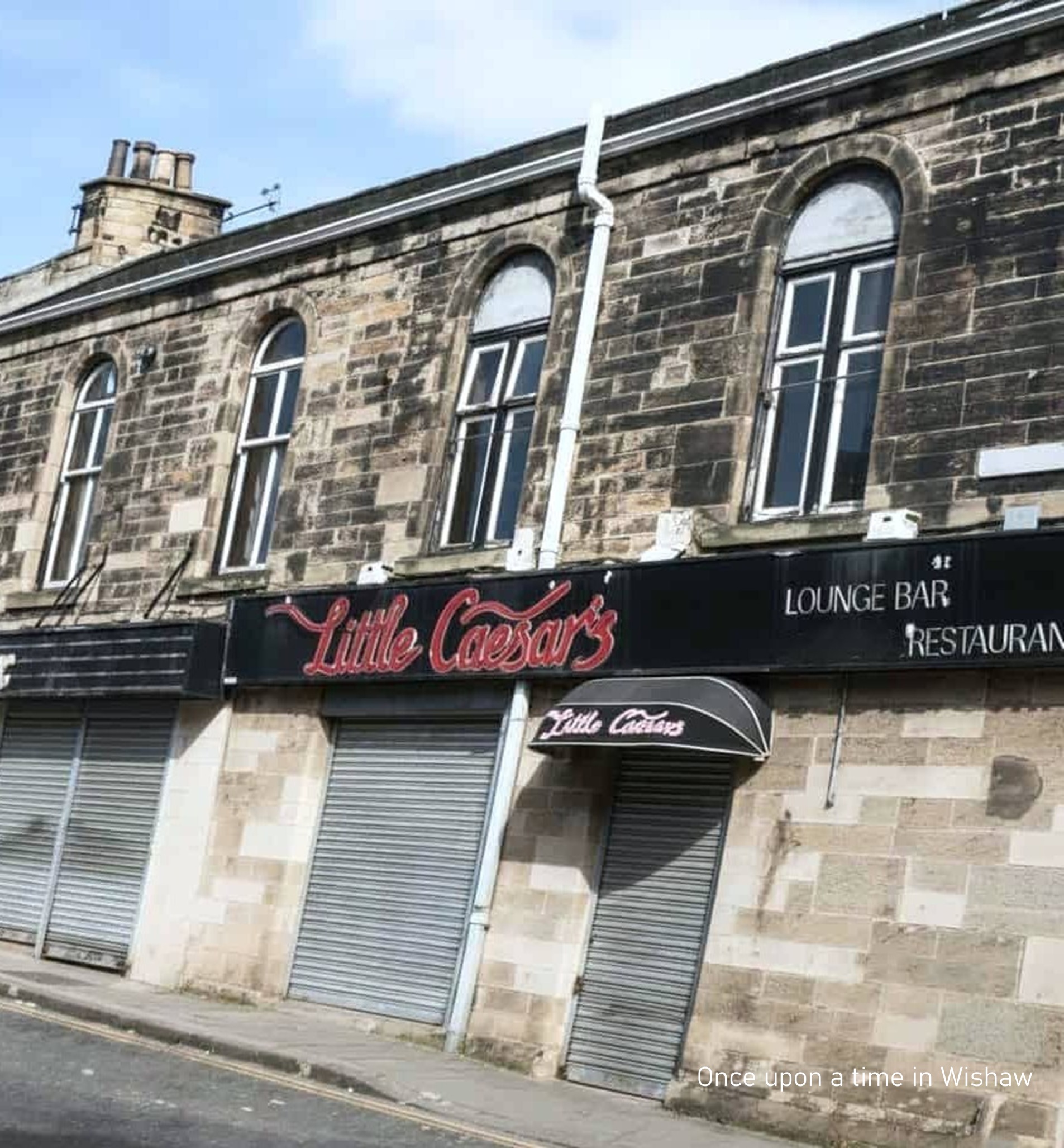 Little Caesar's, Hill Street, Wishaw, 1980's.