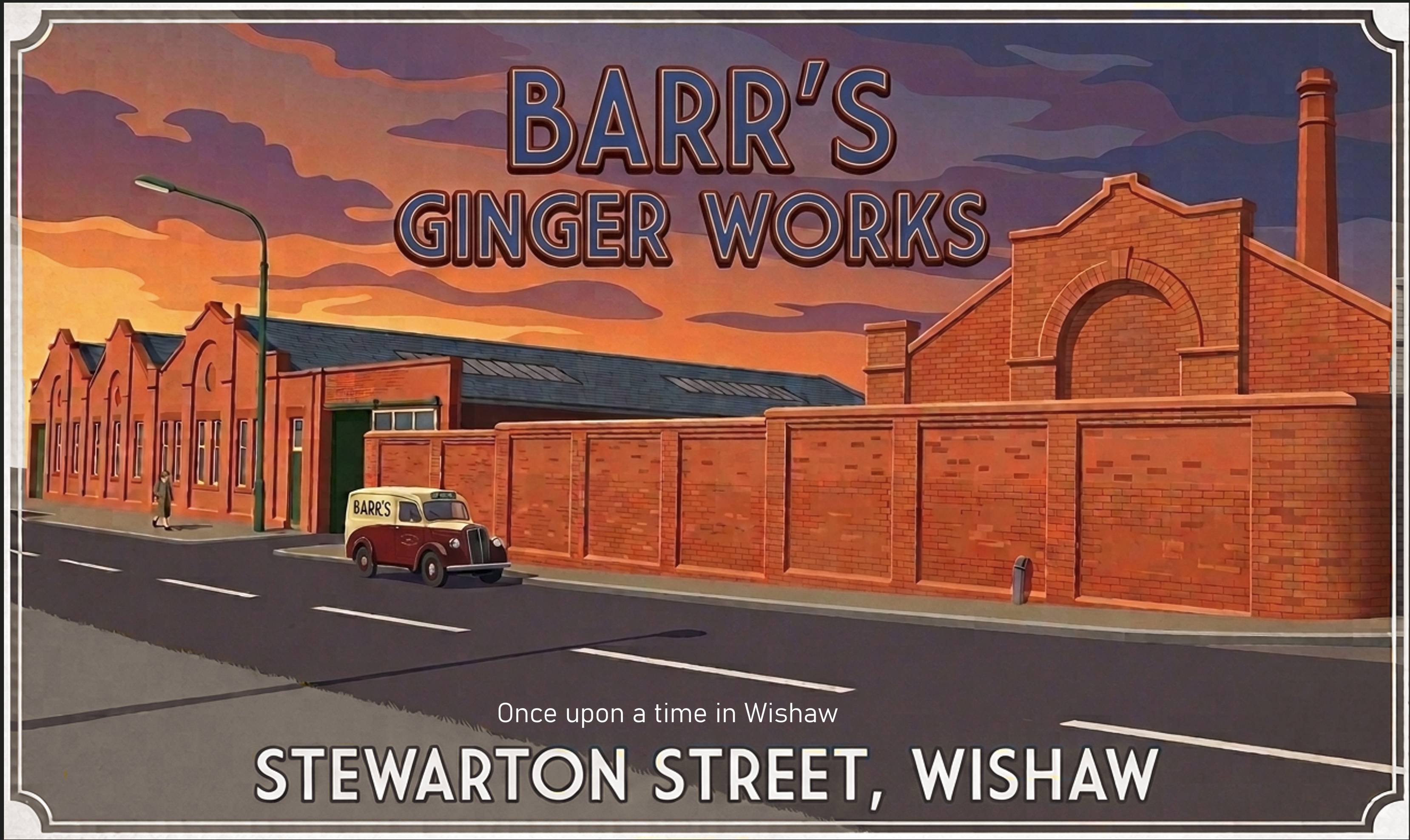 Barr's Ginger Works, Stewarton Street, Wishaw.