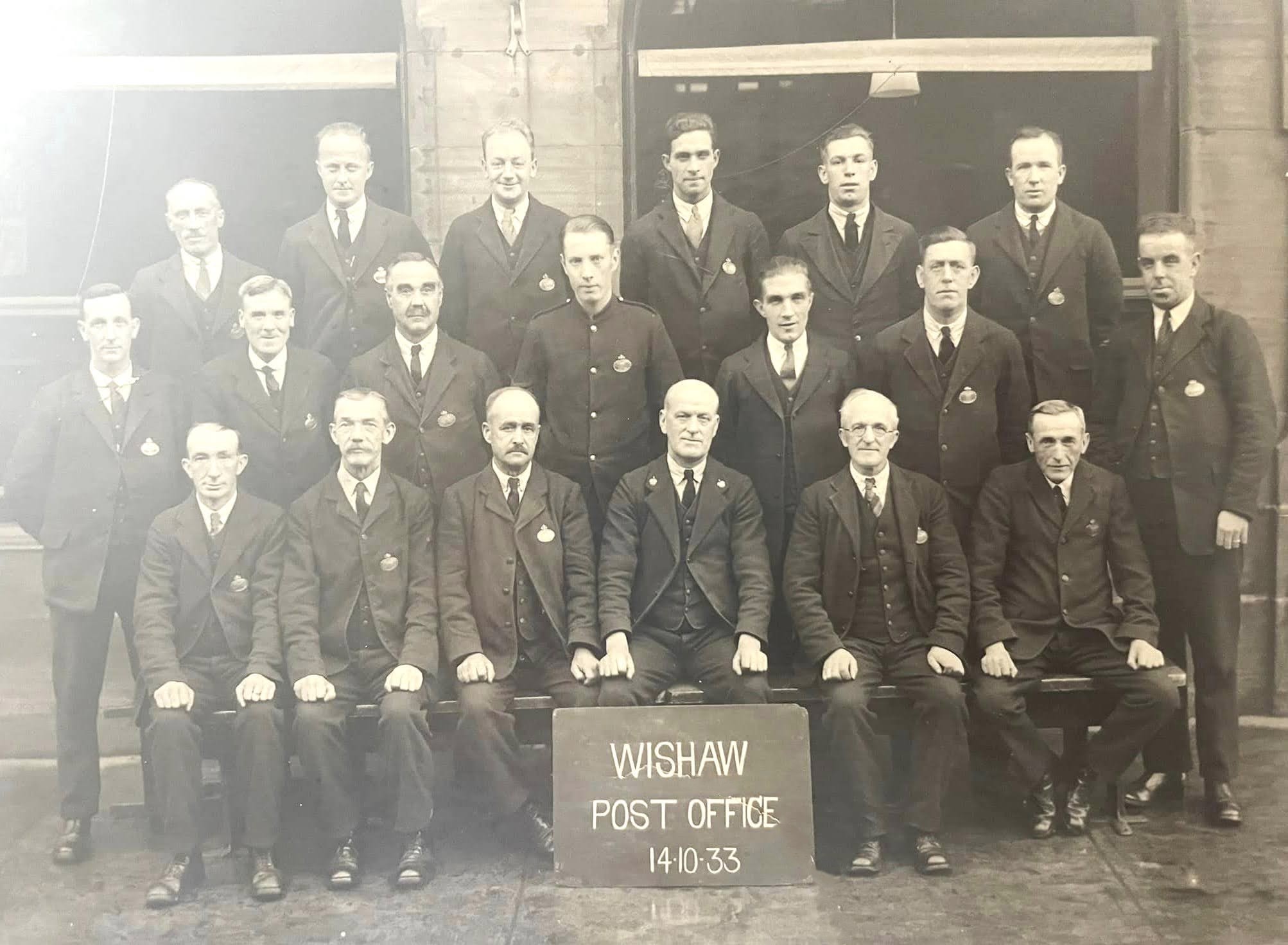Wishaw Post Office, 1933.
