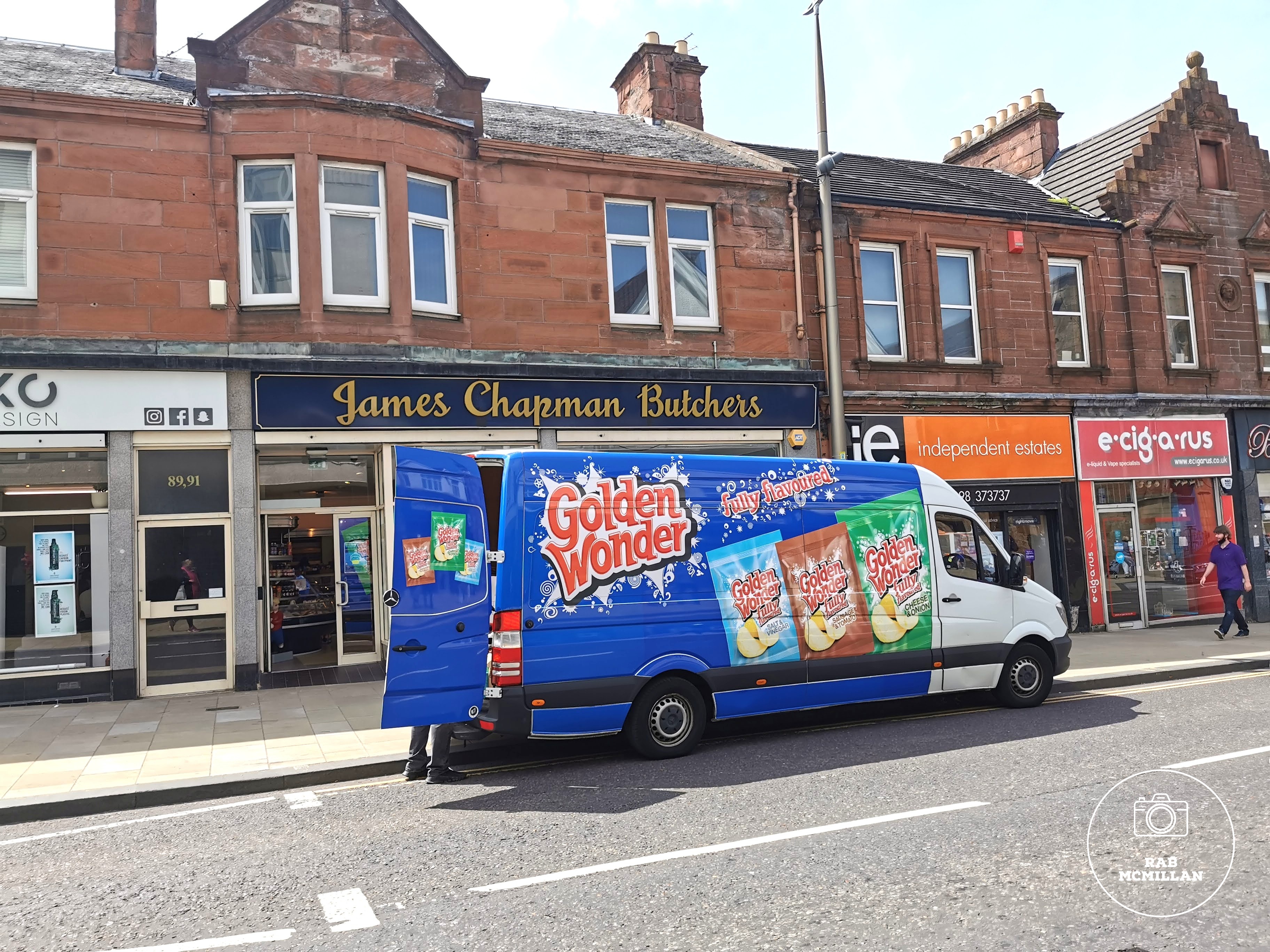 Main Street, Wishaw, 2021.