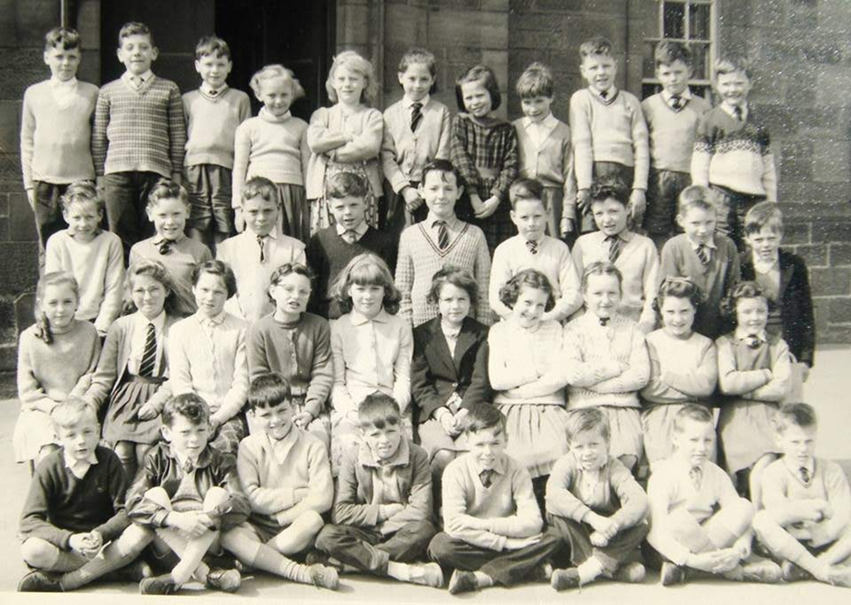 St Ignatius Primary School, Graham Street, Wishaw, 1962, courtesy of Margaret Quigg.