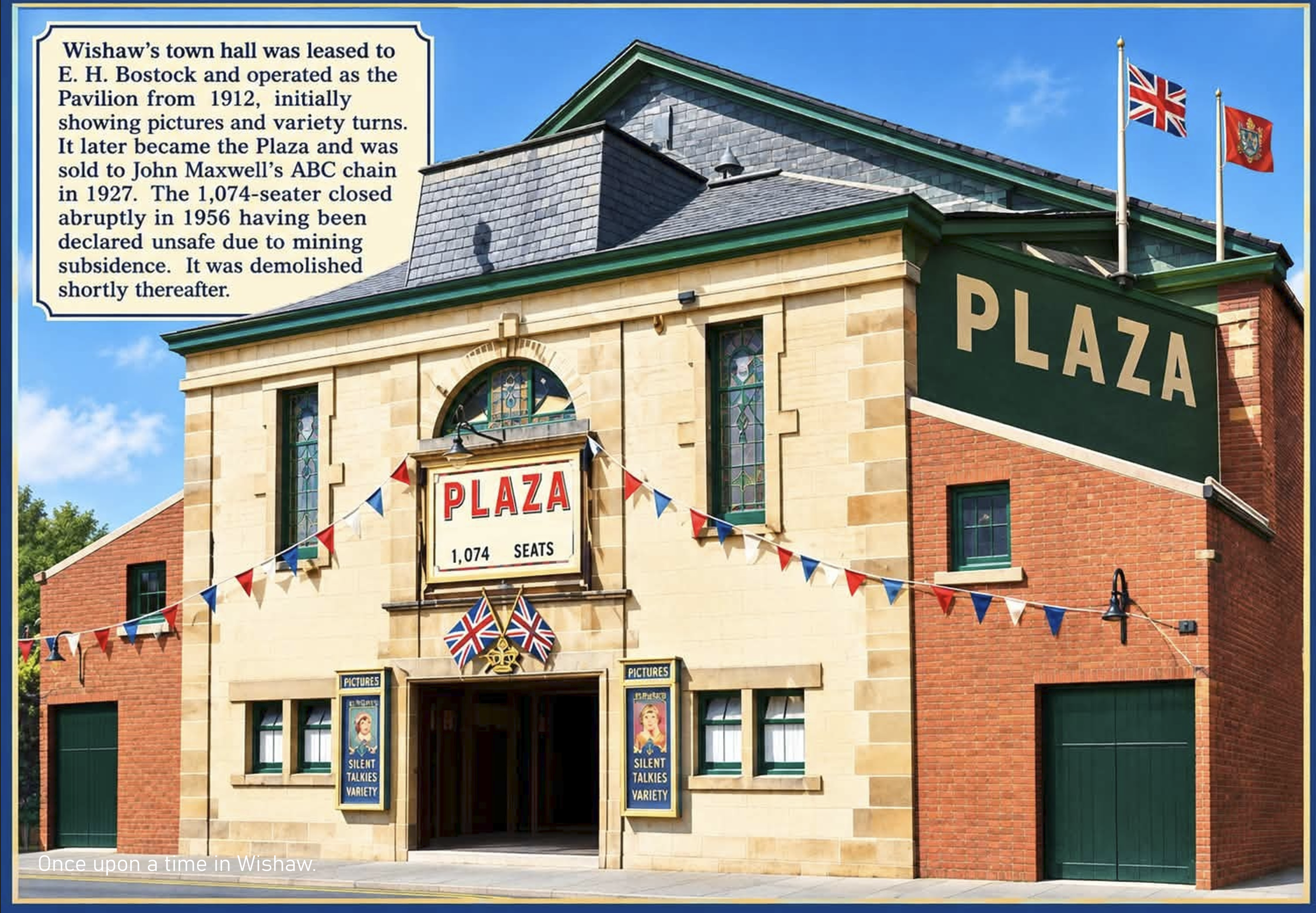 History of the Plaza, Belhaven Terrace, Wishaw.