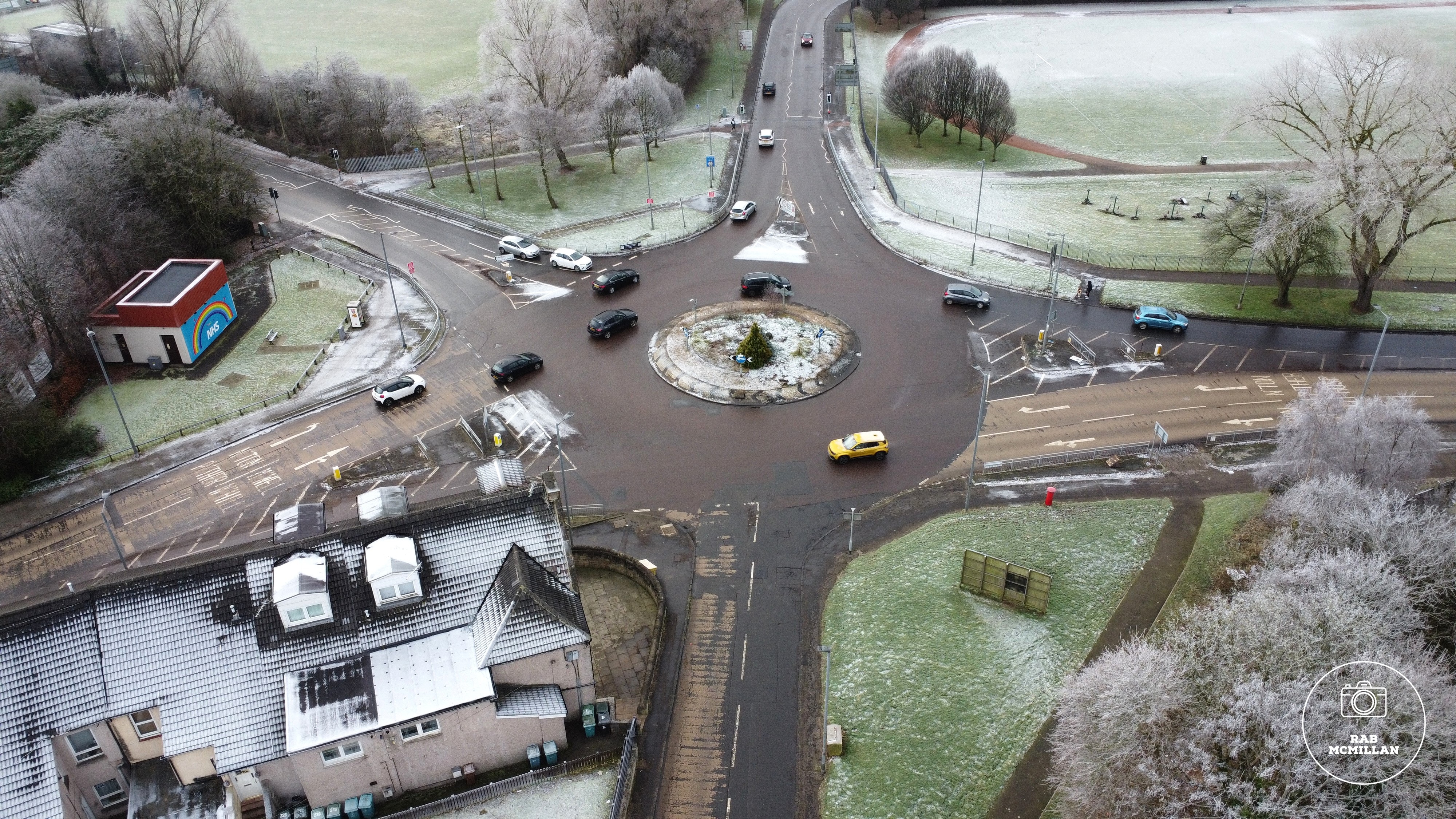 The Heathery Roundabout, Wishaw, 2025.