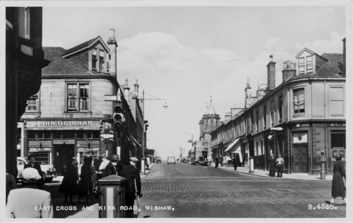 Wishaw Cross, mid 1900's.