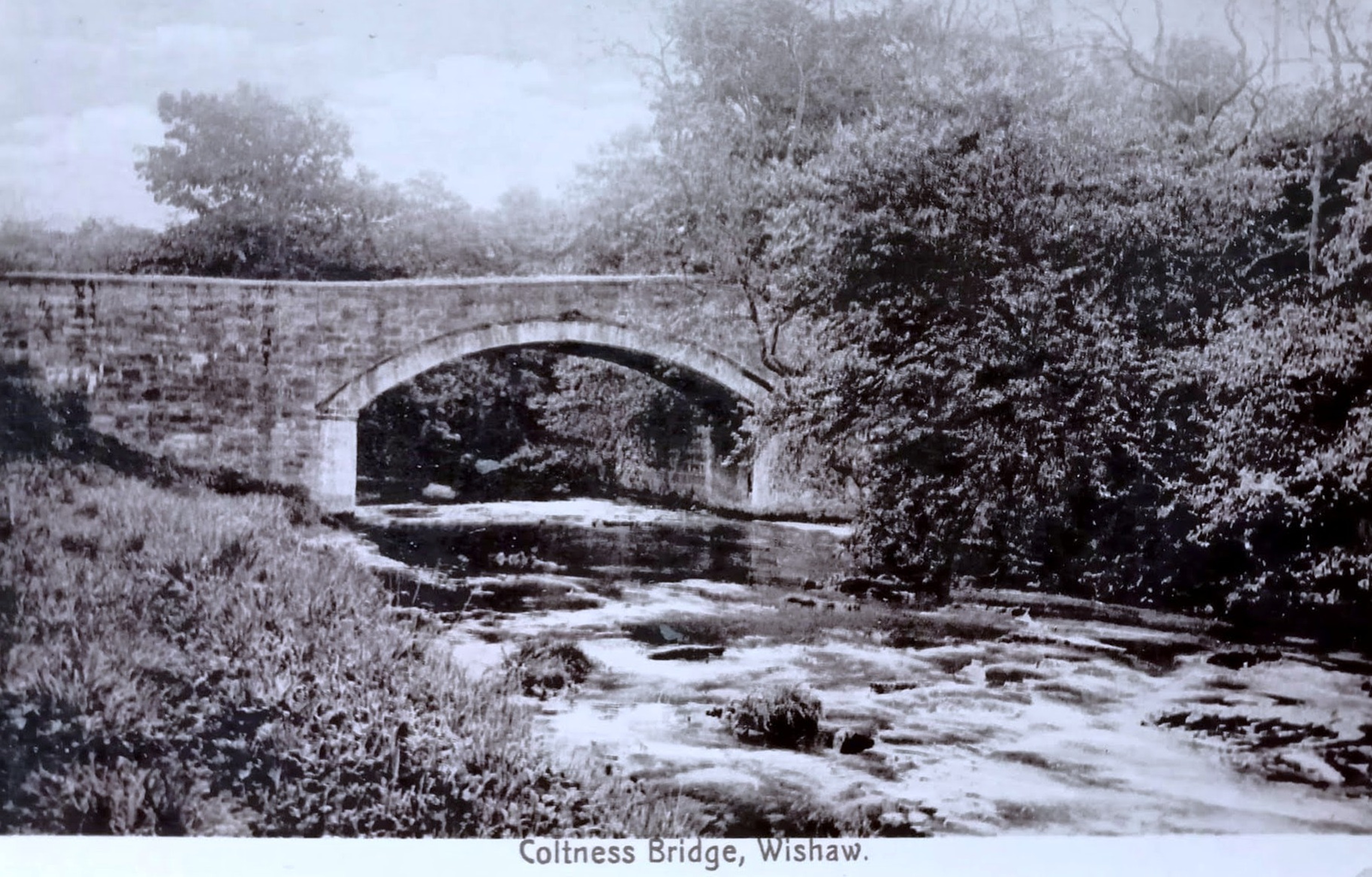 Coltness Bridge, Wishaw, early 1900's.