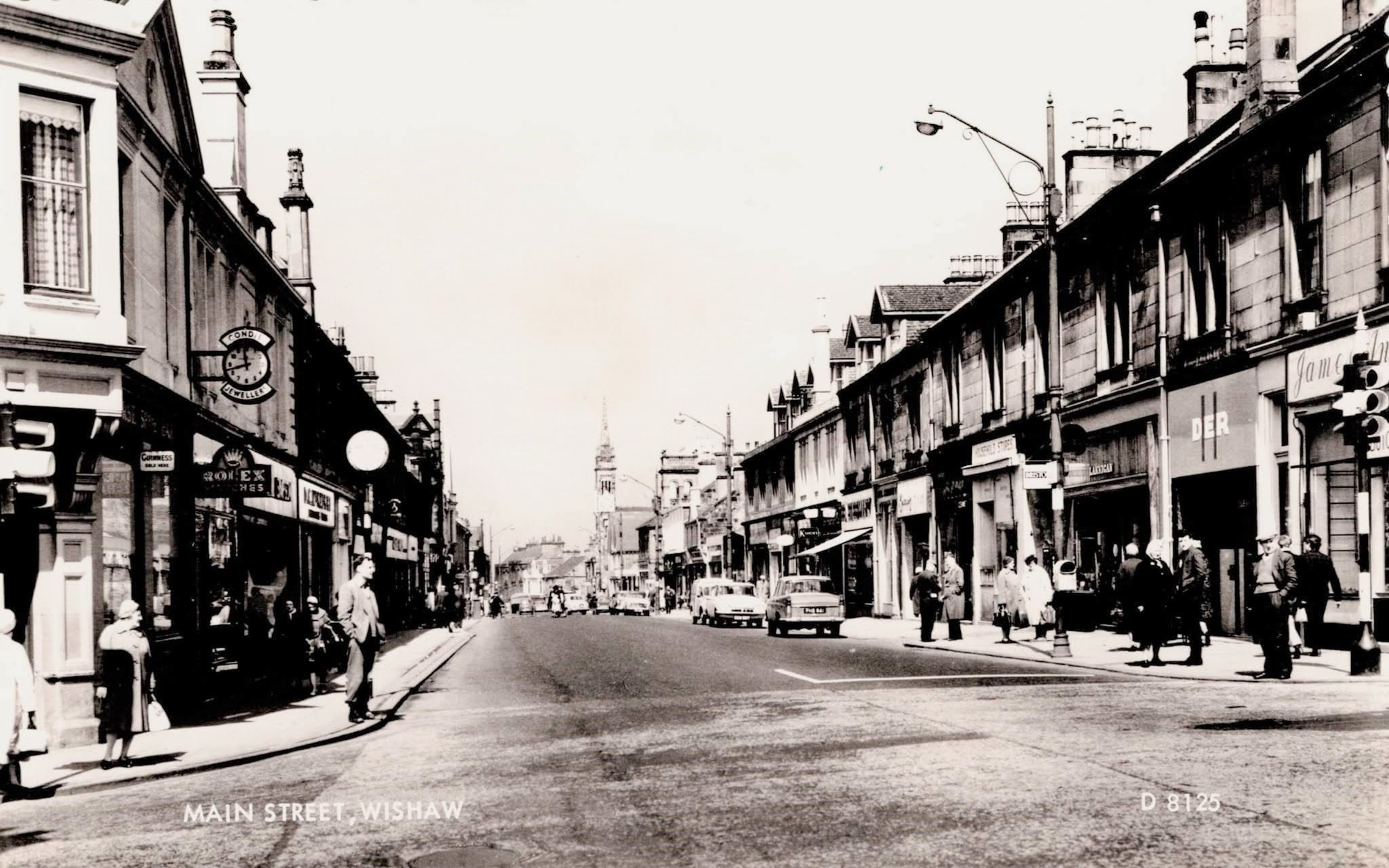 Main Street, Wishaw, 1960's.