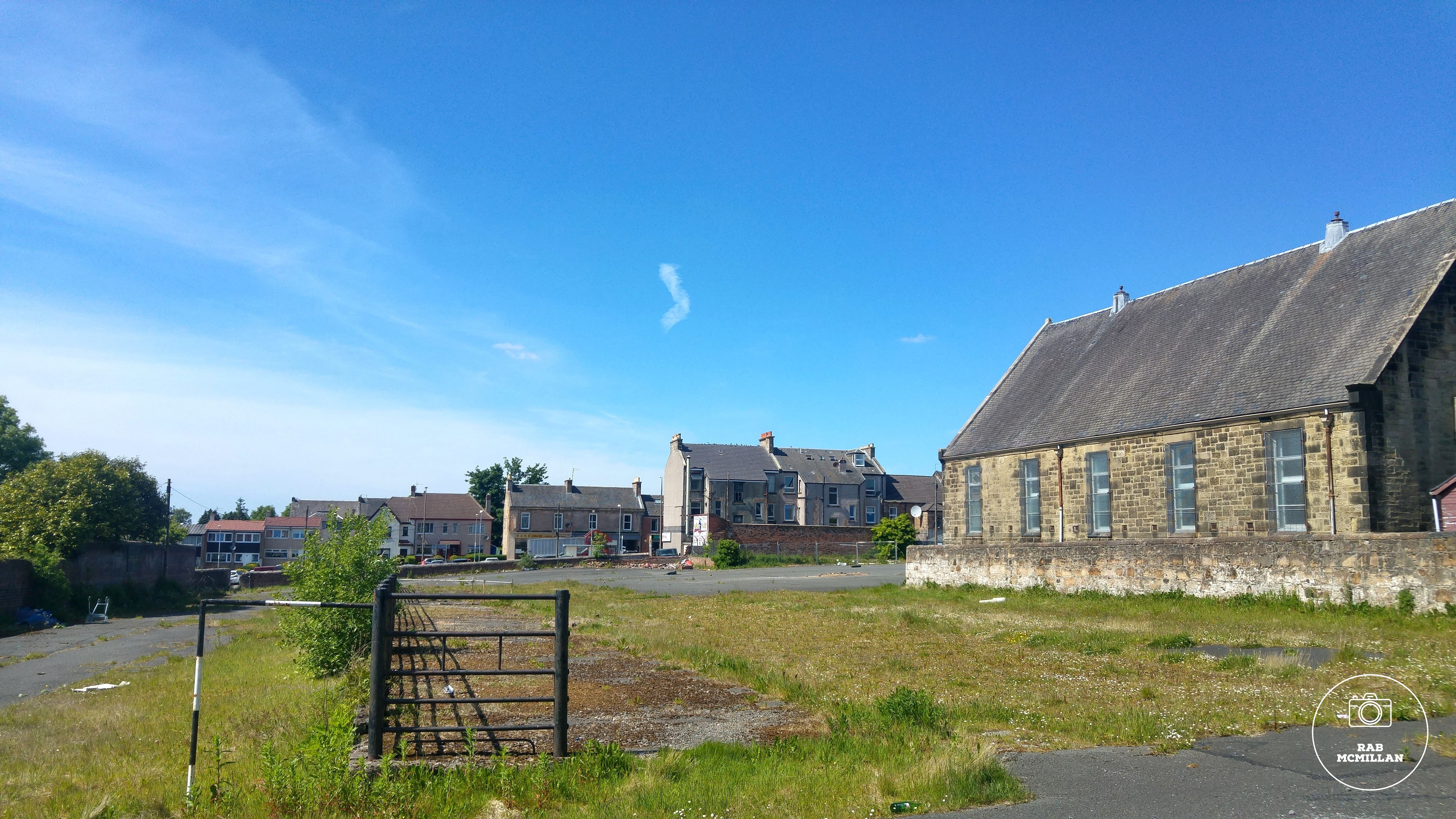 The old Wishaw Market Site, 2016.