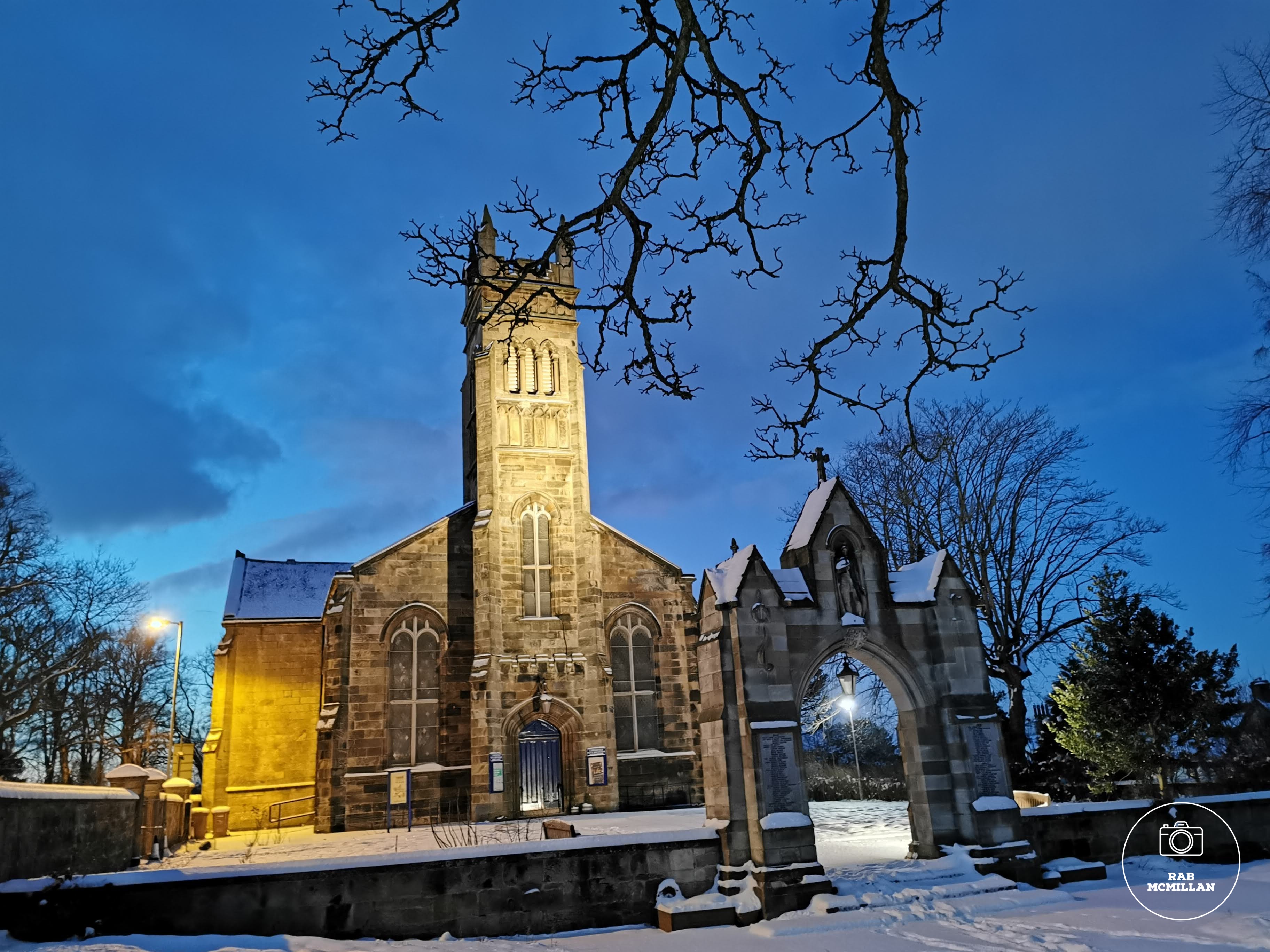 Cambusnethan Old and Morningside Parish Church, Wishaw, 2021.