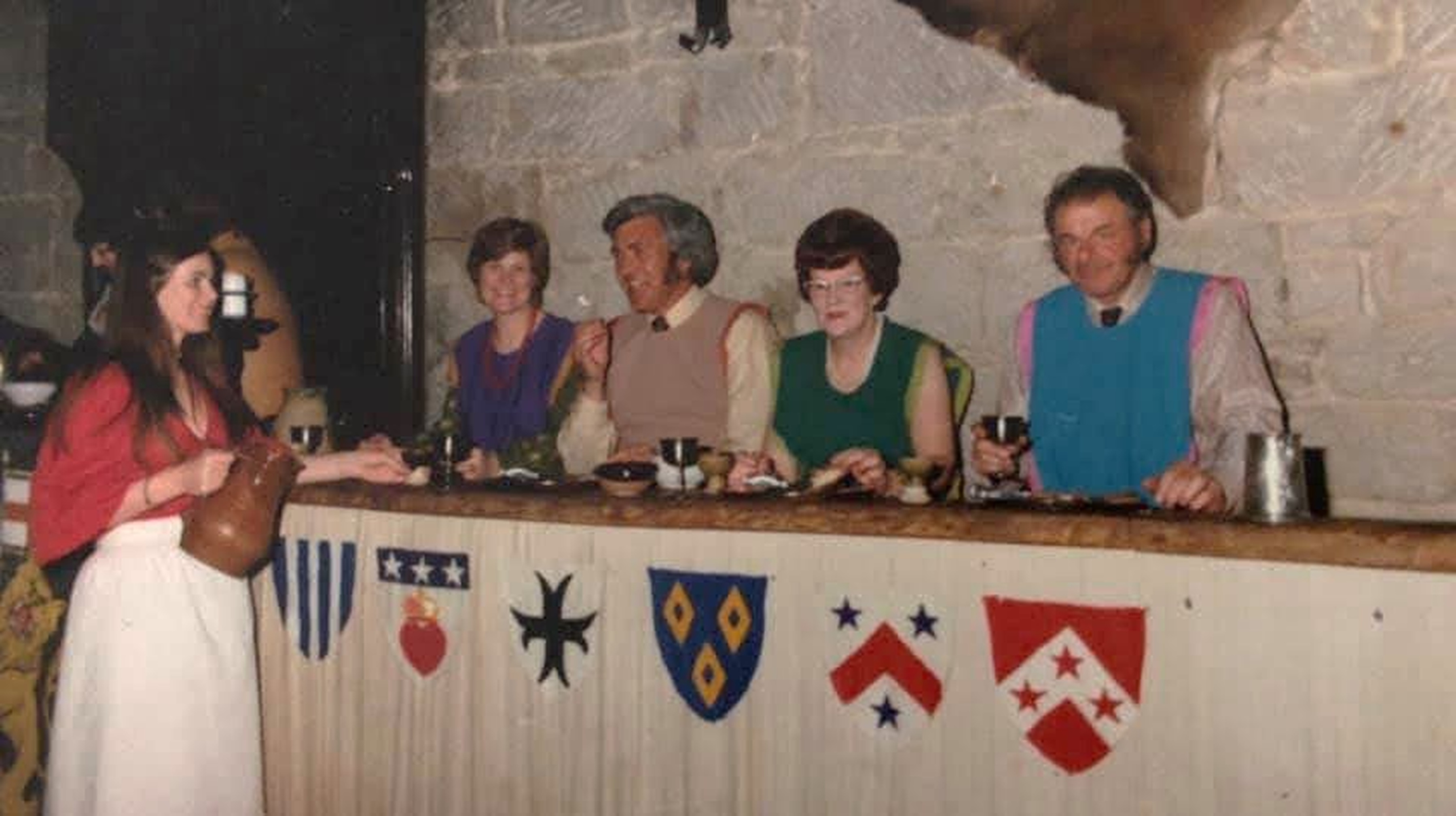 Medieval Banquet at Cambusnethan Priory, courtesy of Ruth Nelson.