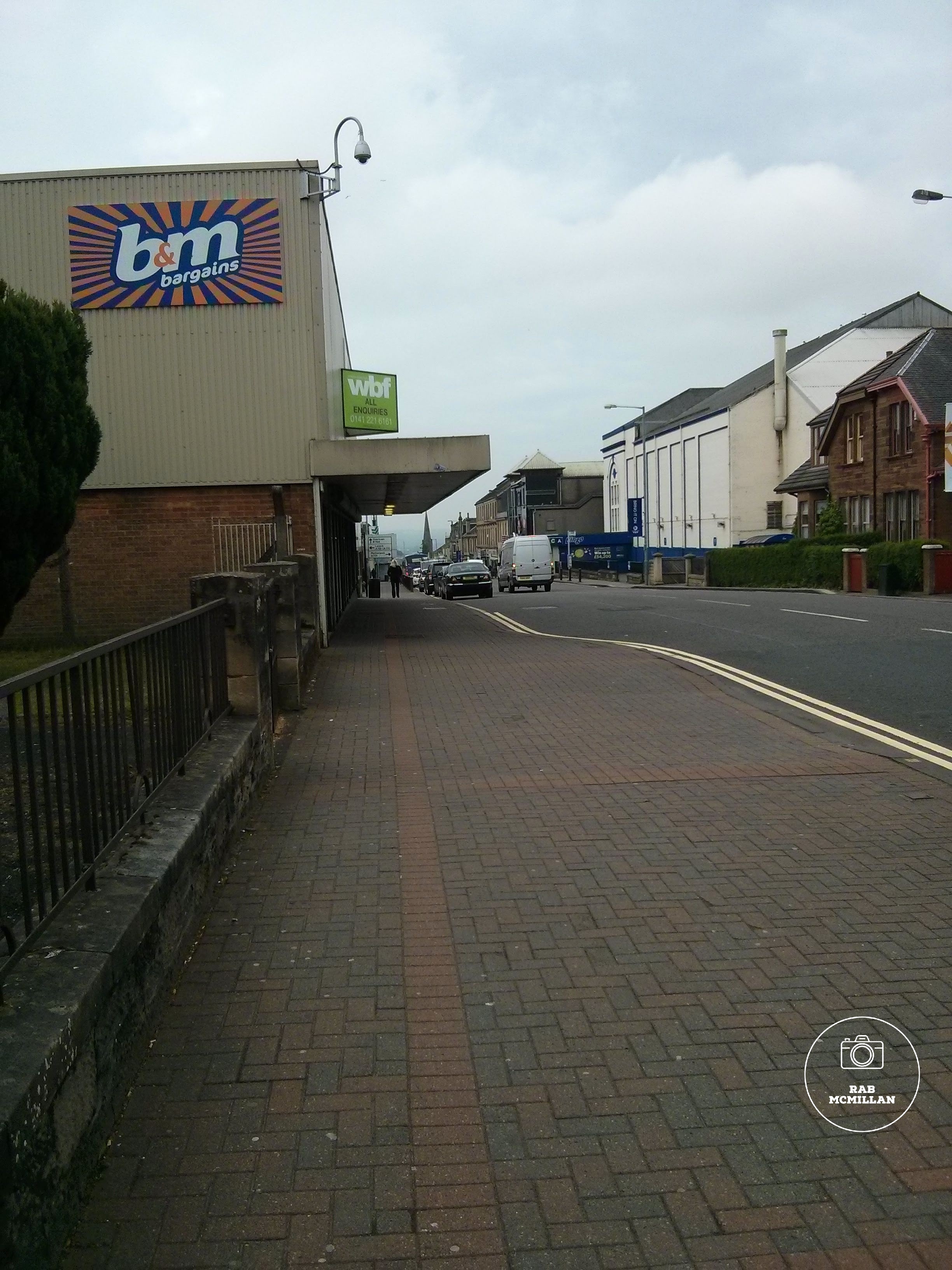 B&M Bargains, Kirk Road, Wishaw, 2014.