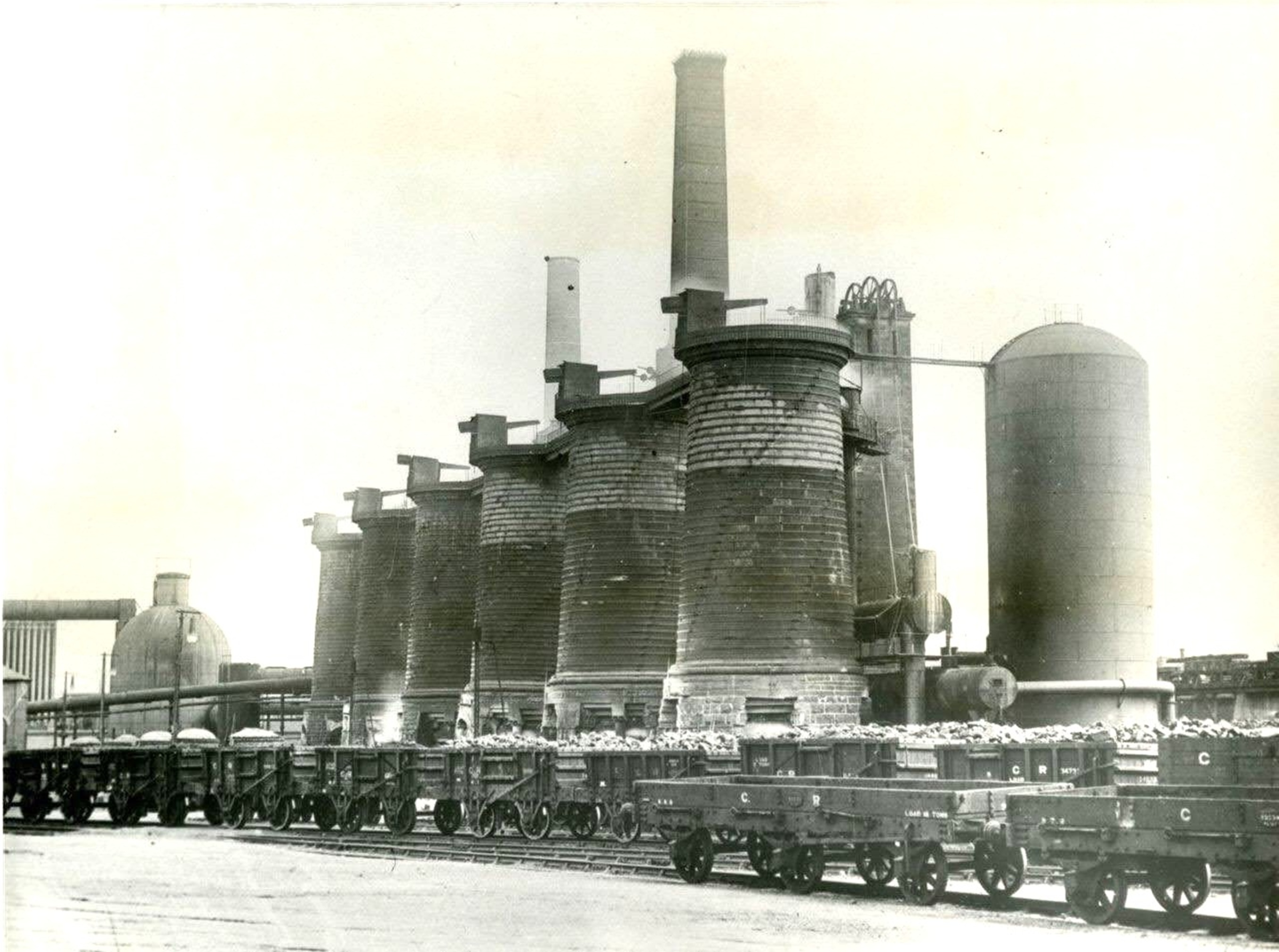 Coltness Iron Works, Newmains, Wishaw, 1910.
