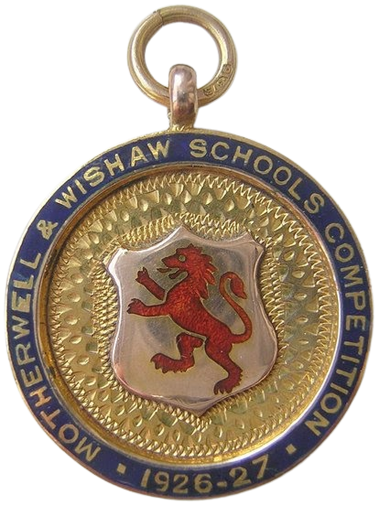 Motherwell and Wishaw Schools Competition Medal, 1926/27.