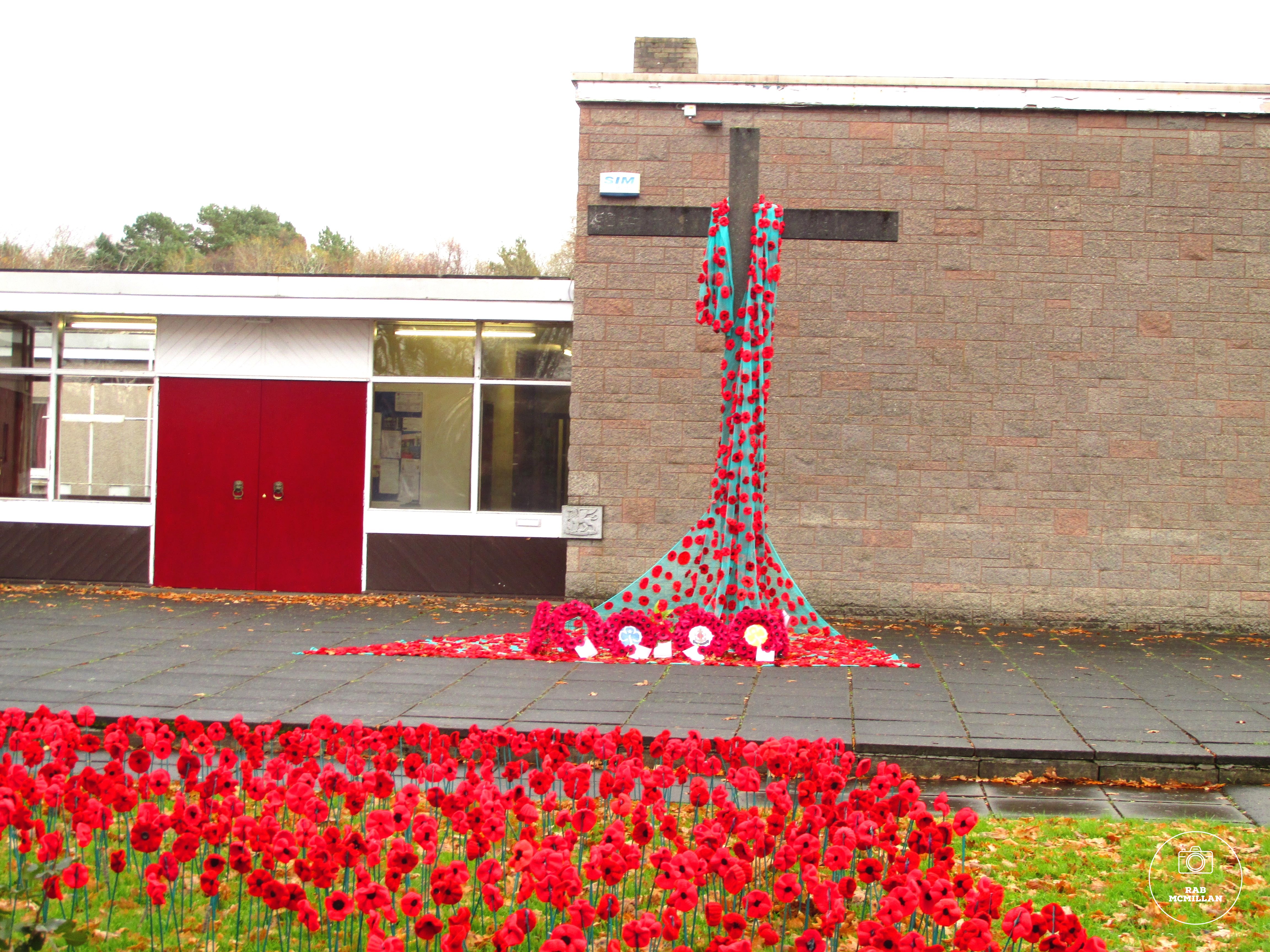 100th Anniversary of the end of WW1, St Mark's Parish Church, Coltness, Wishaw, 2018.