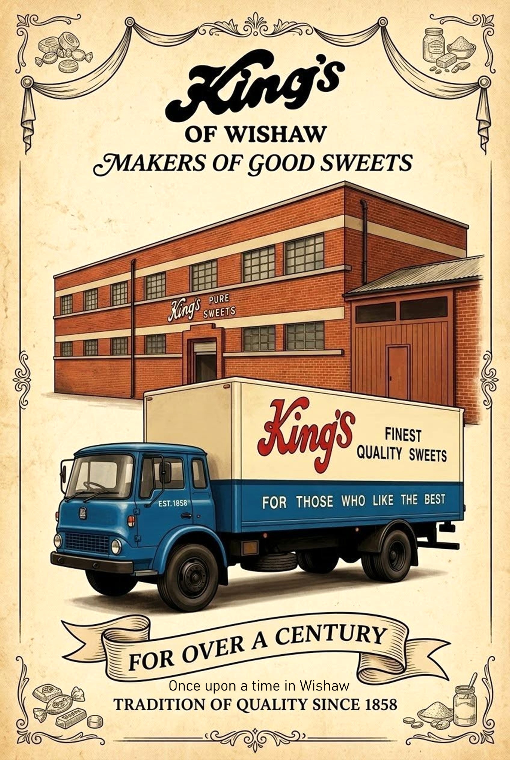 King's of Wishaw, makers of fine sweets for over a century.