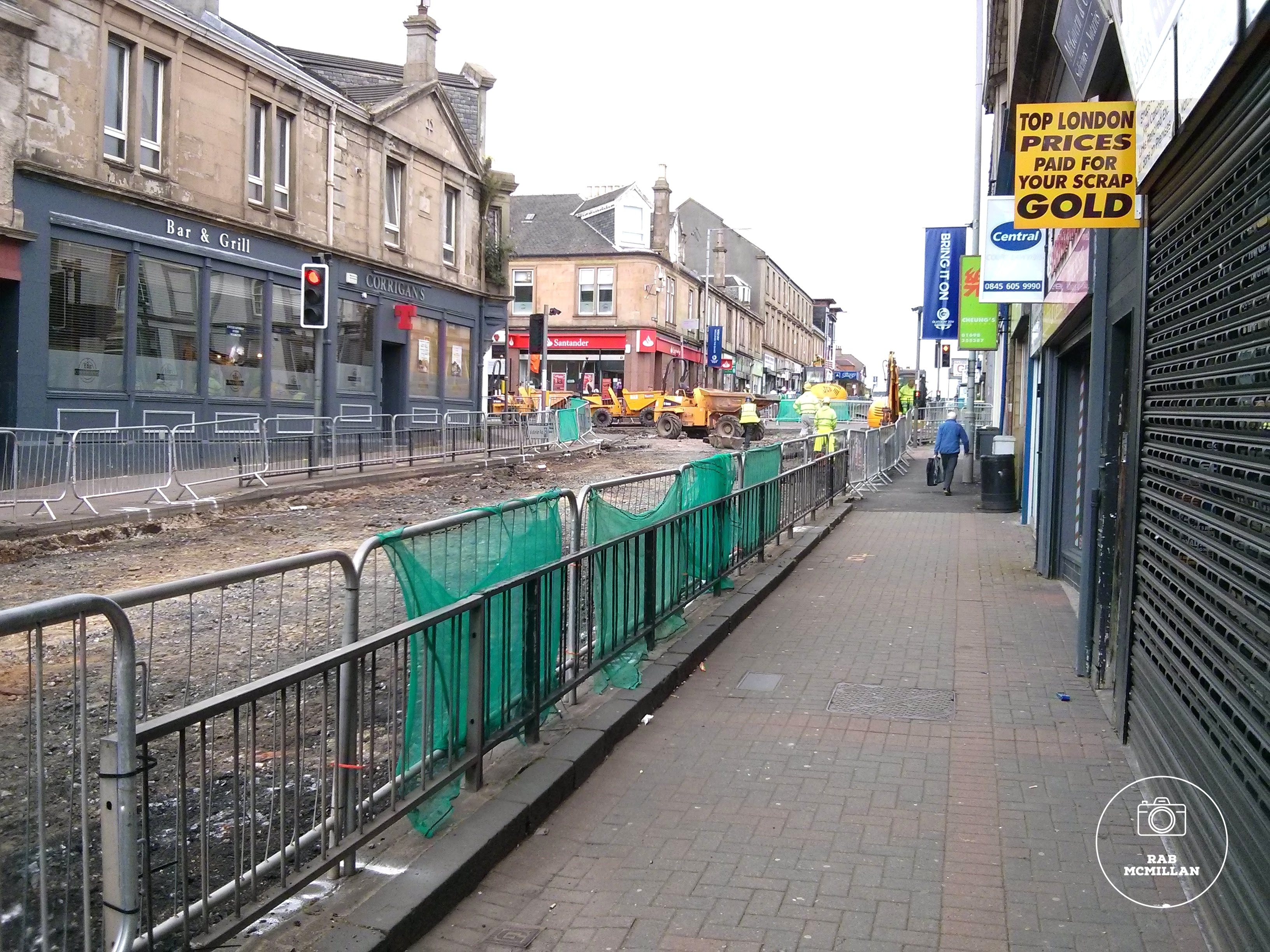 Caledonian Road, Wishaw Cross, 2014.