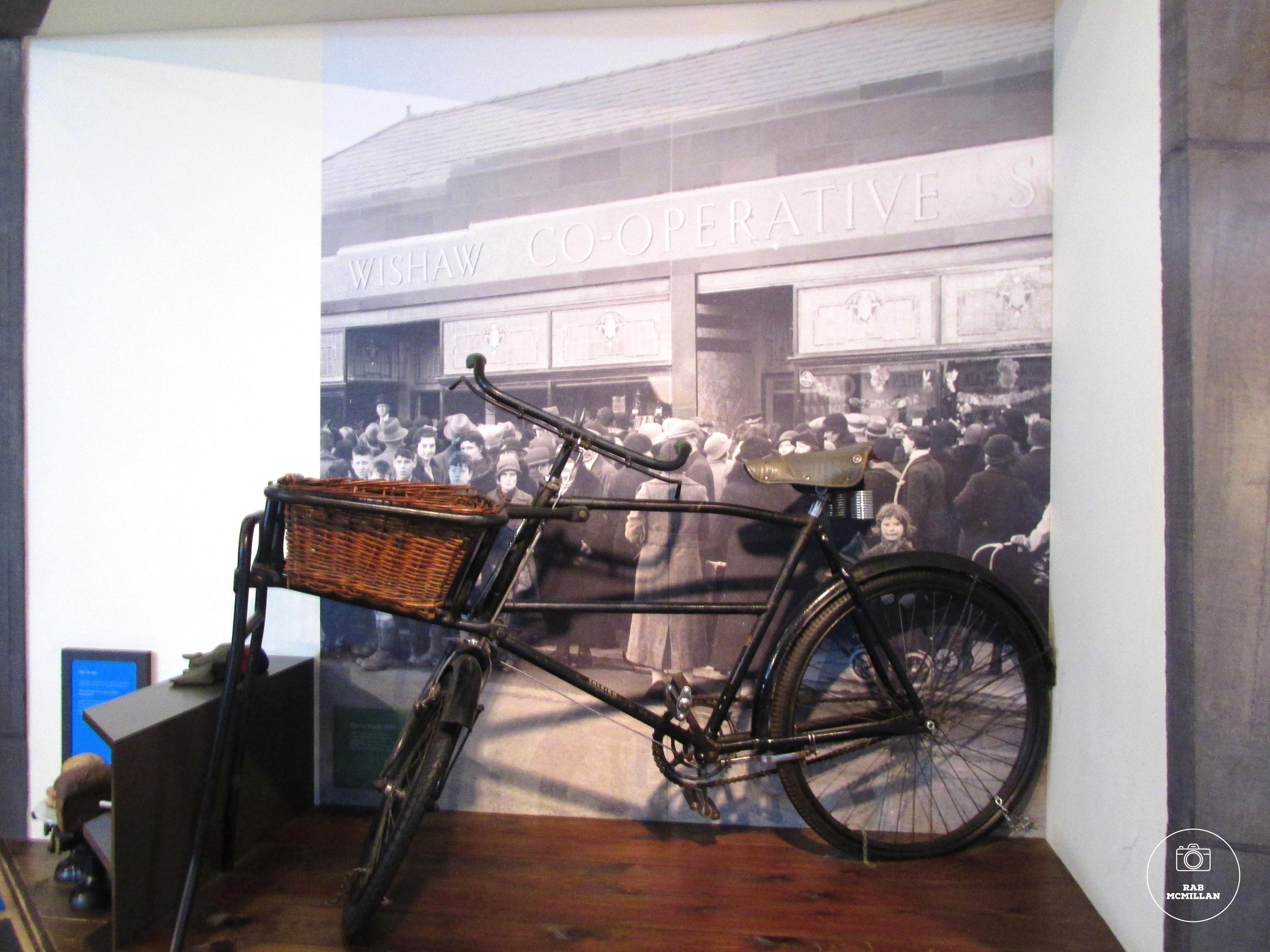 Wishaw Co-operative Society, displayed at Summerlee Museum of Scottish Industrial Life, Coatbridge, Scotland,
