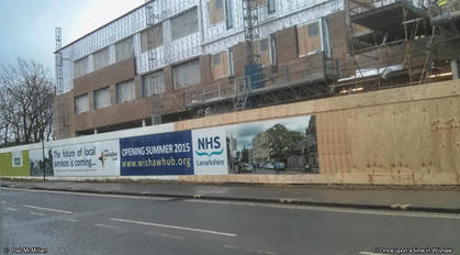 Construction of the Houldsworth Centre, Kenilworth Avenue, 2015.