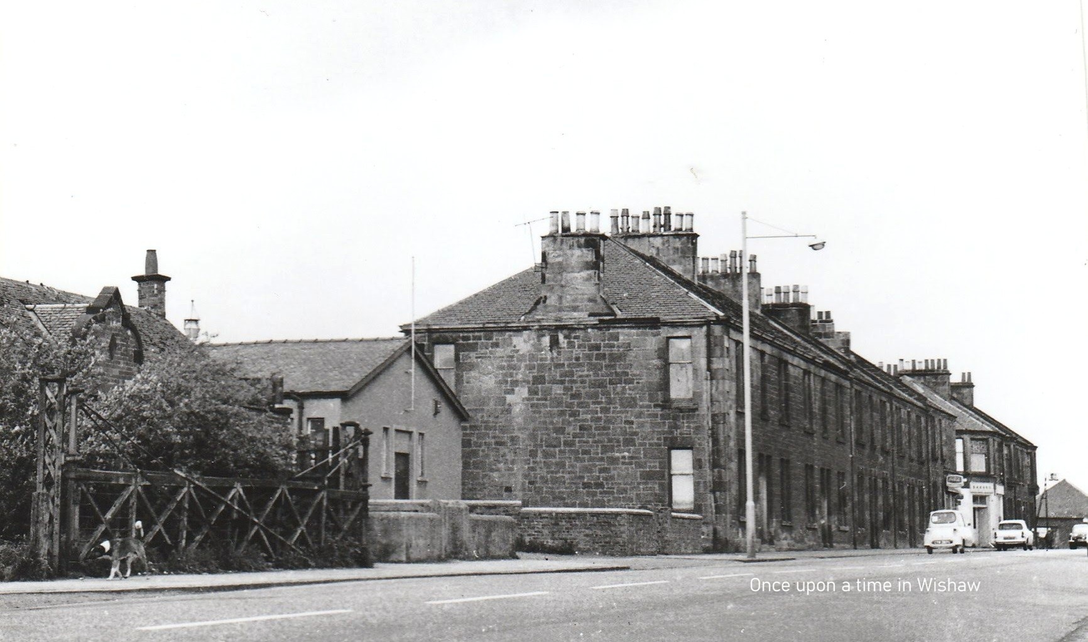 Whitegates, Craigneuk, Wishaw, early 1970's. Photo by Tom Gray.