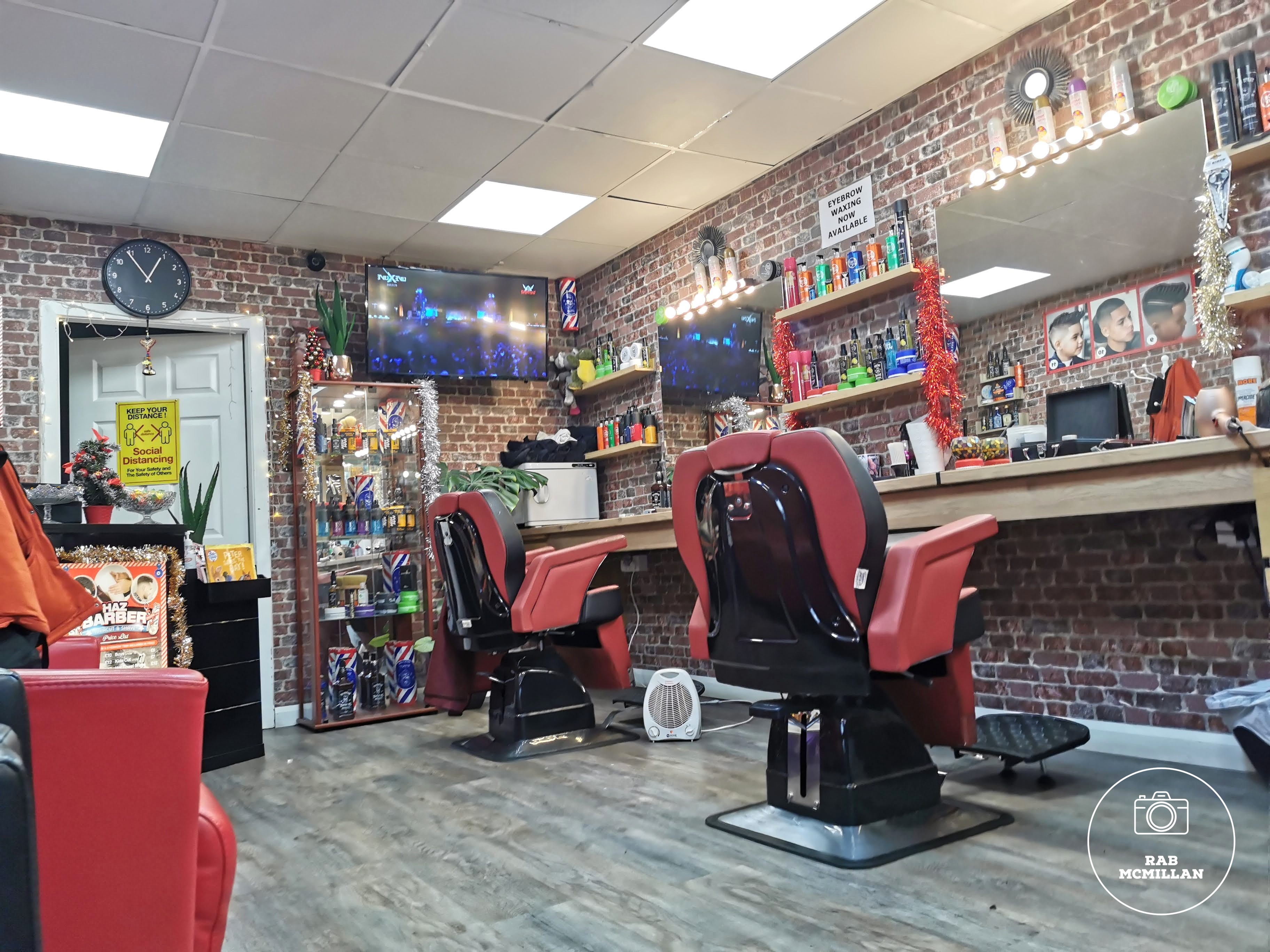 Haz Barber, Main Sreet, Wishaw, 2021.
