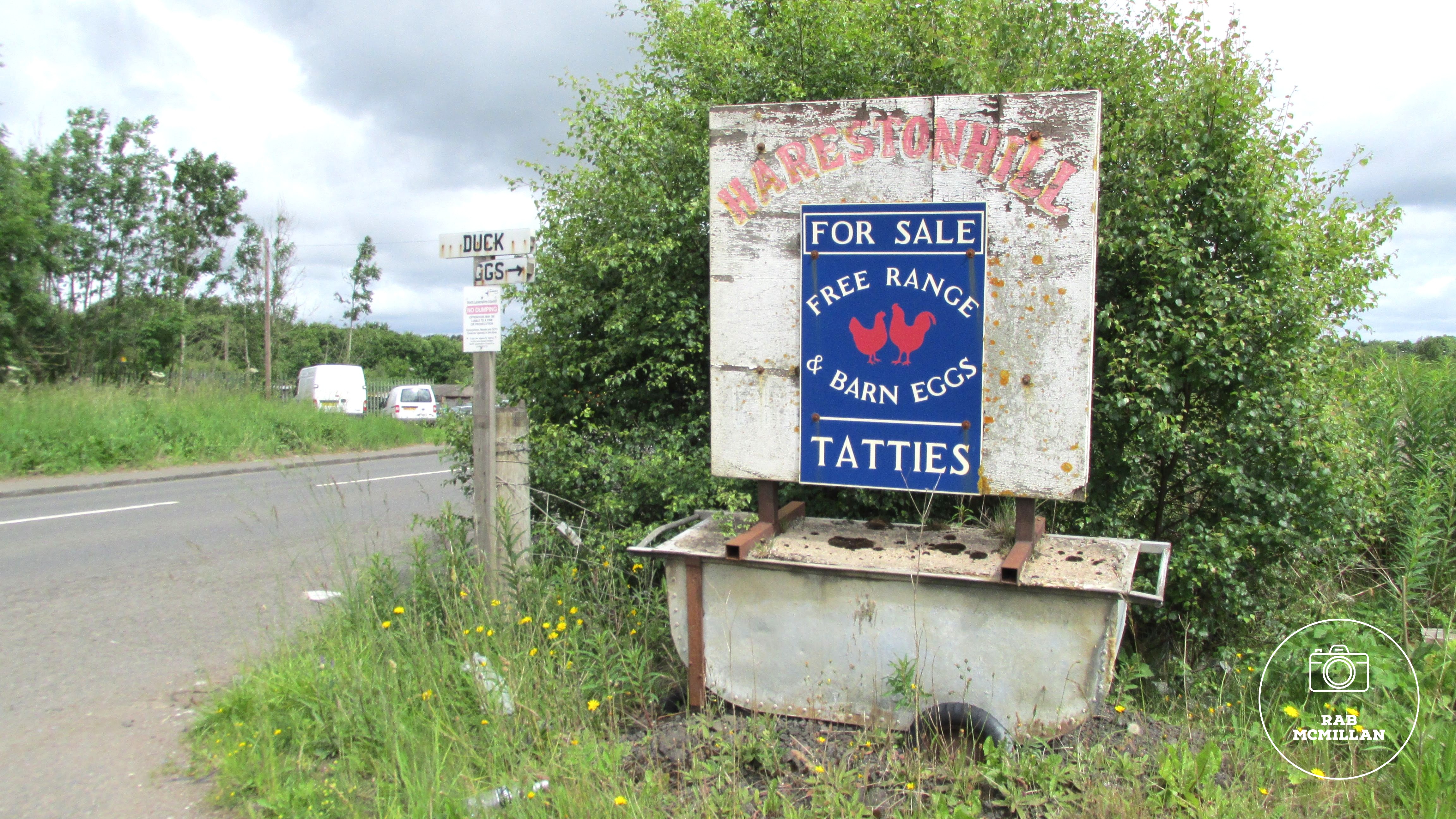Overtown Road, Waterloo, Wishaw, 2017.