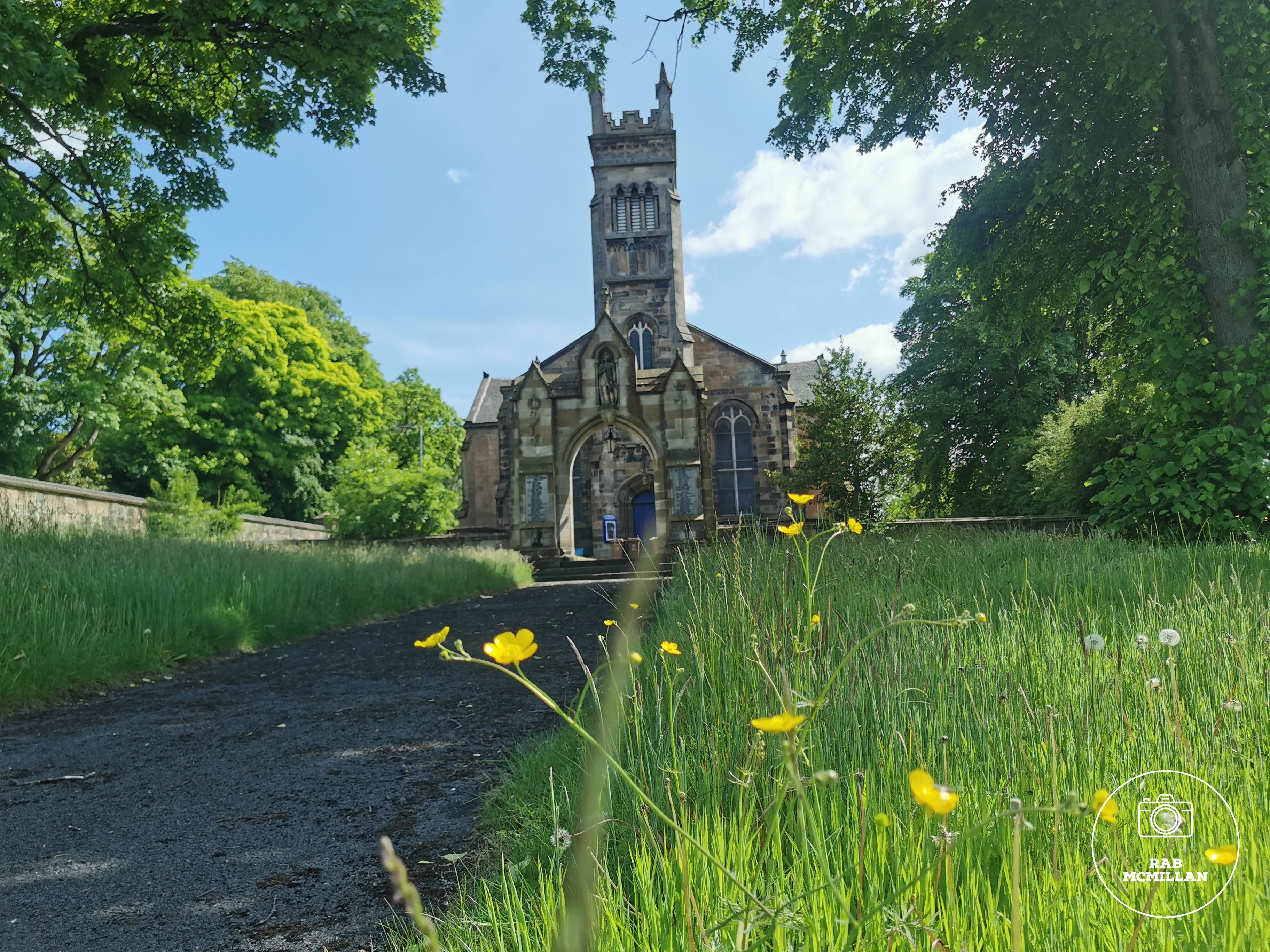 Cambusnethan Old and Morningside Parish Church, Greenhead Road, Wishaw, June, 2024.