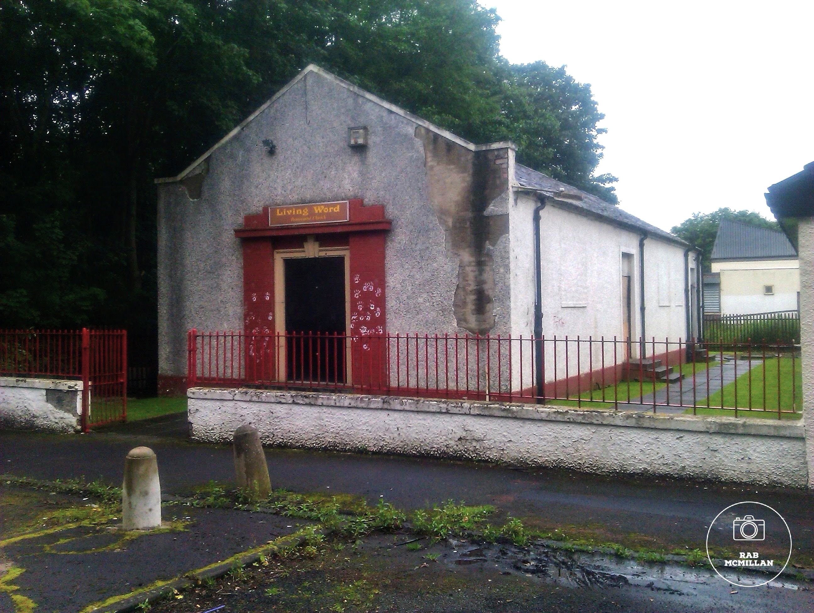 The old Salvation Army Hall, Ladysmith Street, Craigneuk, Wishaw, 2012.