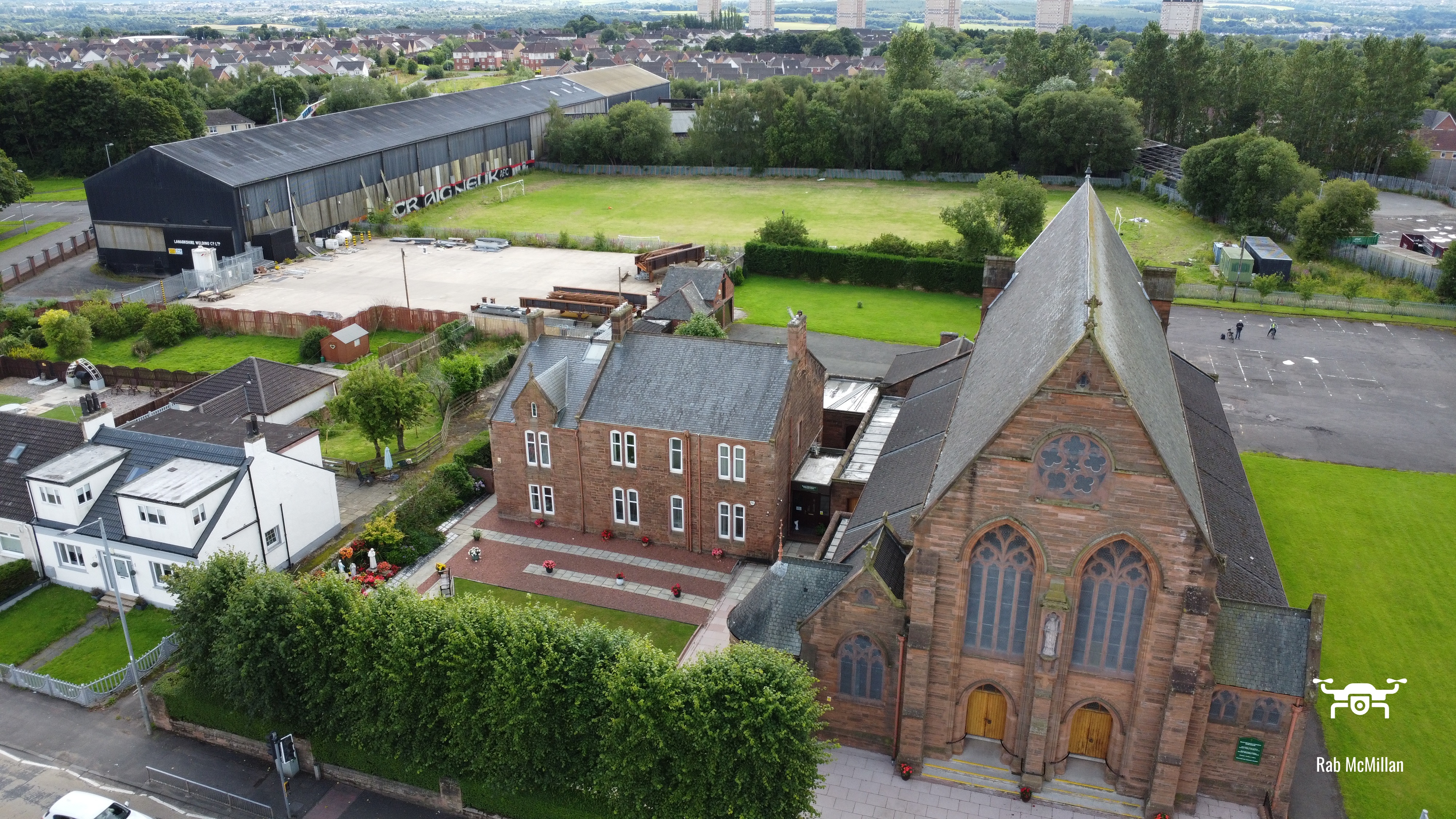St Patrick's Church, Shieldnuir, Craigneuk, Wishaw, 2023.