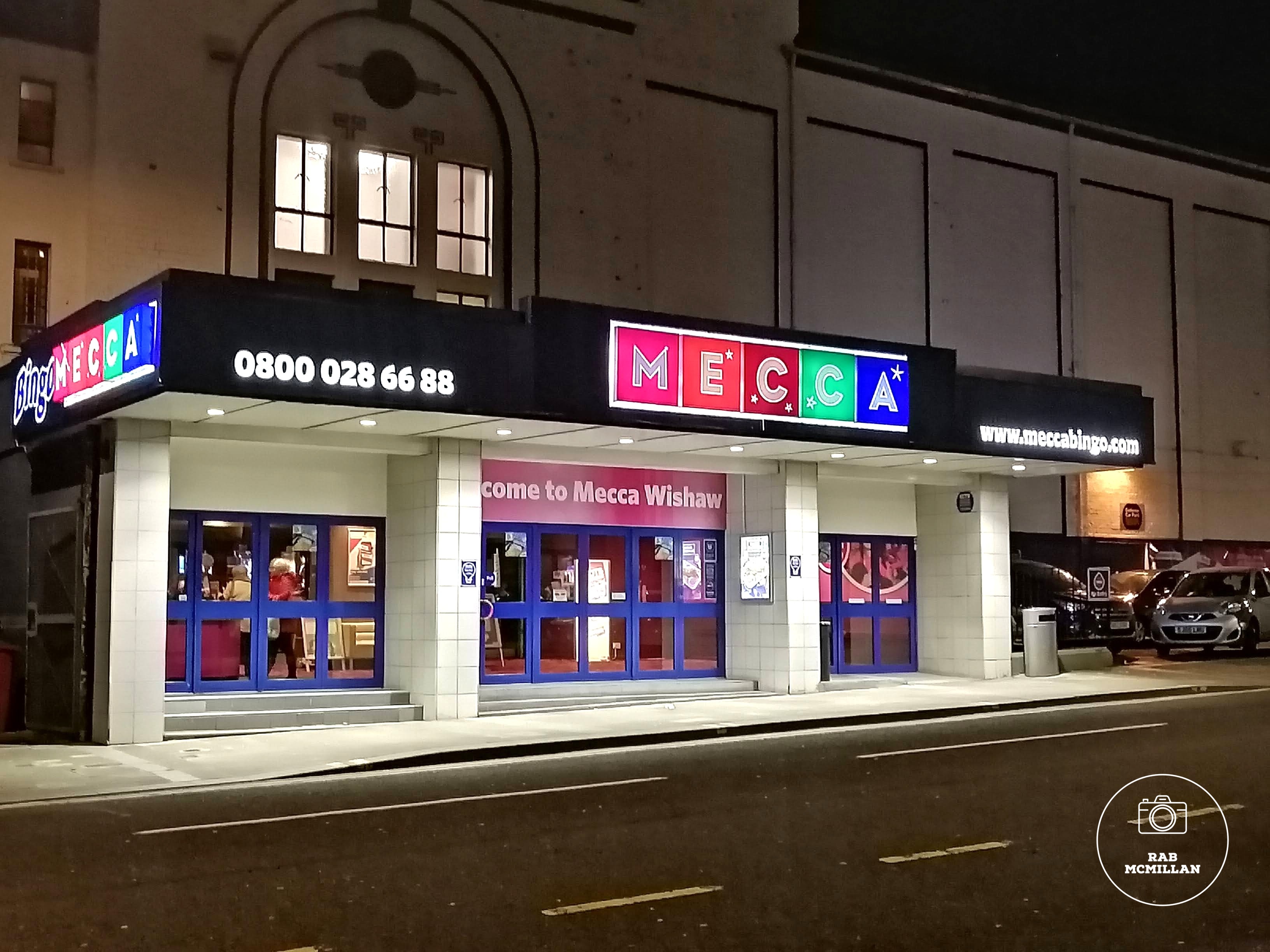 Mecca Bingo, Kirk Road, Wishaw, 2020.