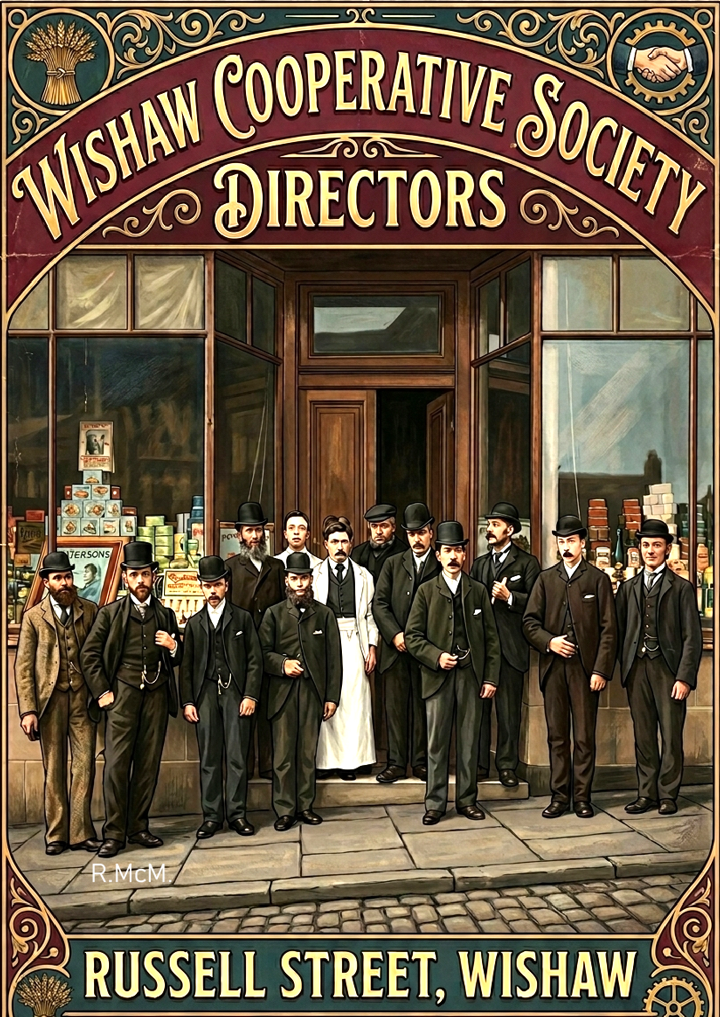 Wishaw Co-operative Society Directors, 1894.