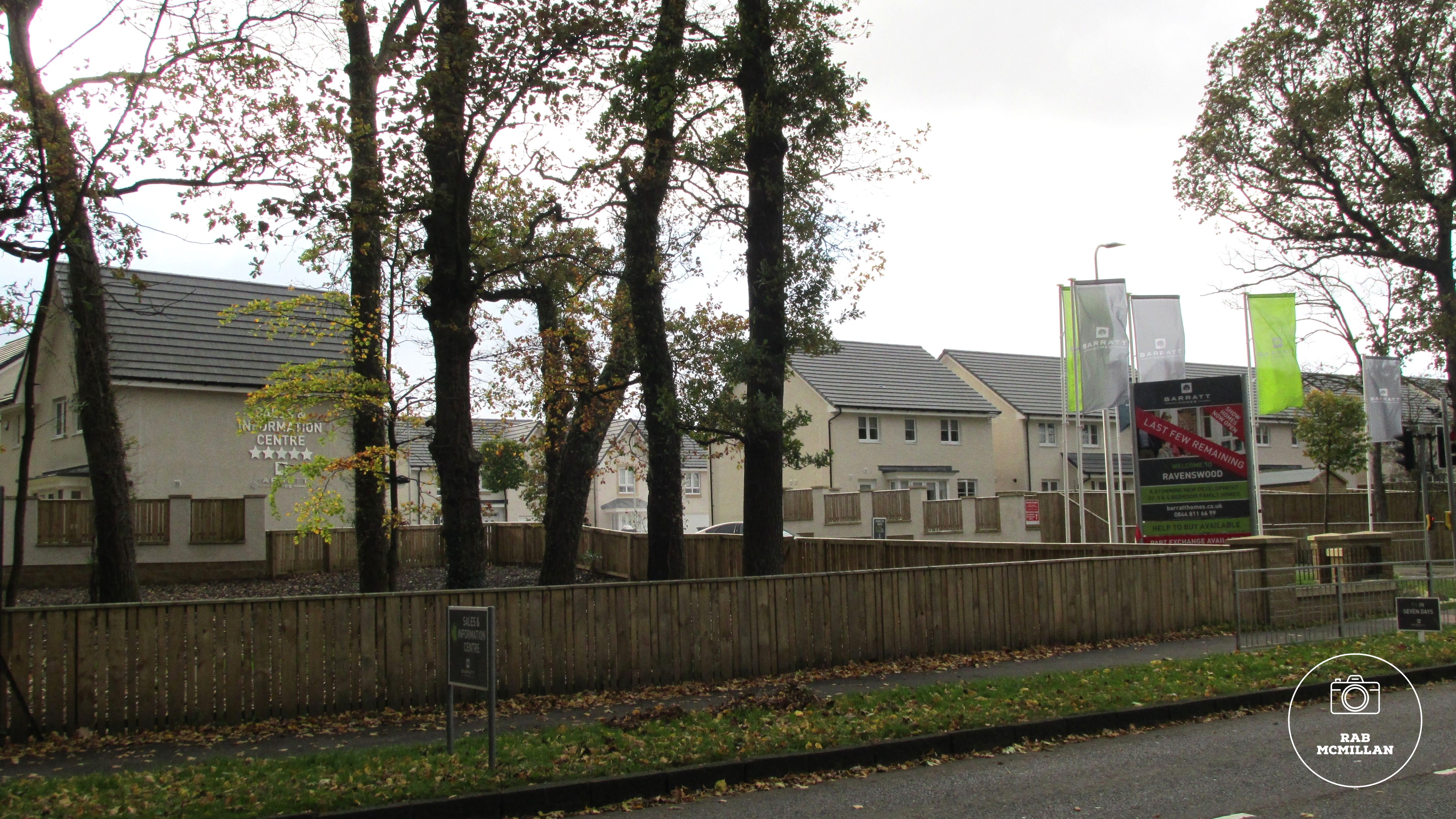 New Barratt Estate of Ravenswood, Coltness, Wishaw, 2017.