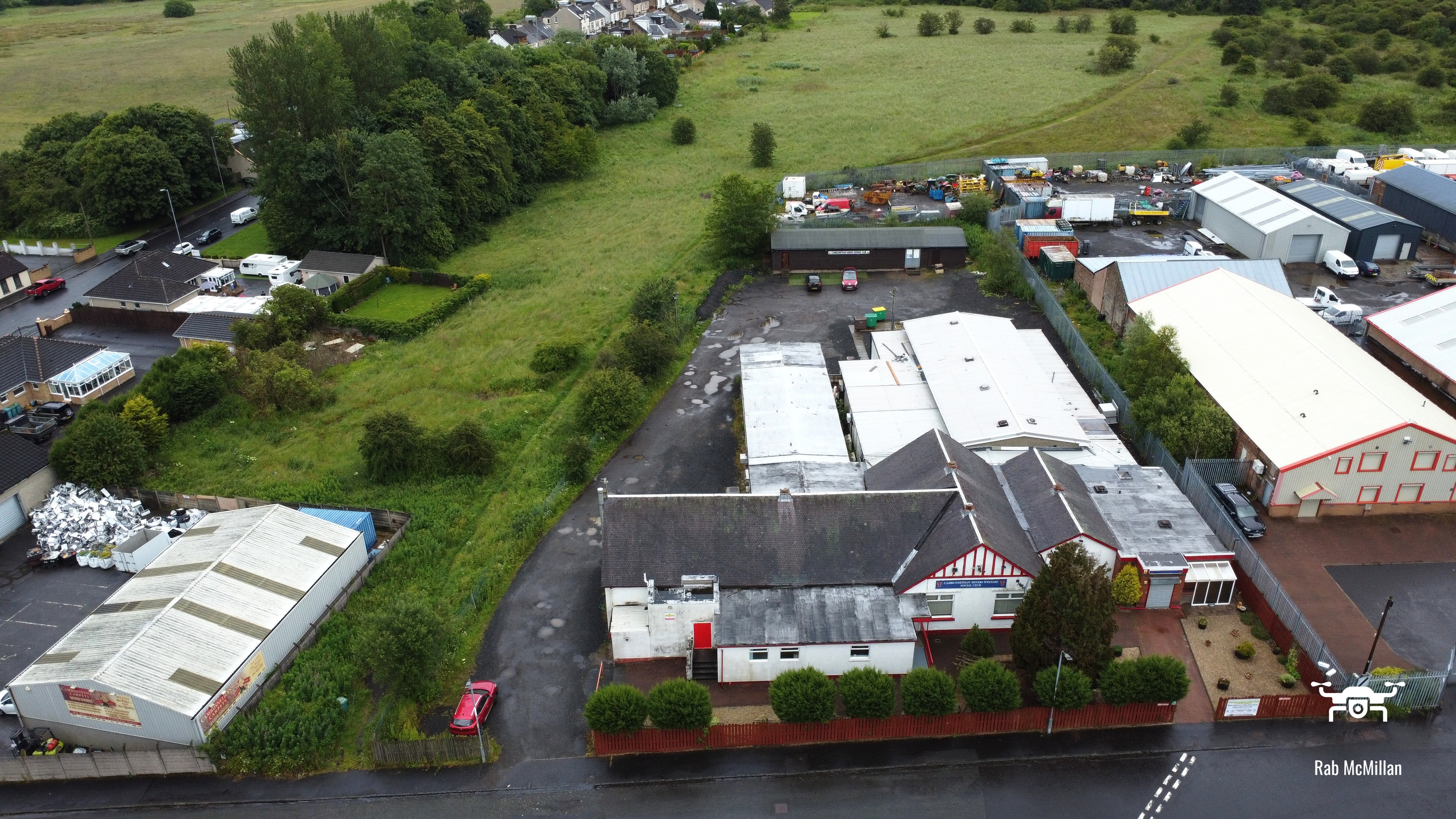 Cambusnethan Miners Welfare Institute, Woodhall Road, Wishaw, 2024.