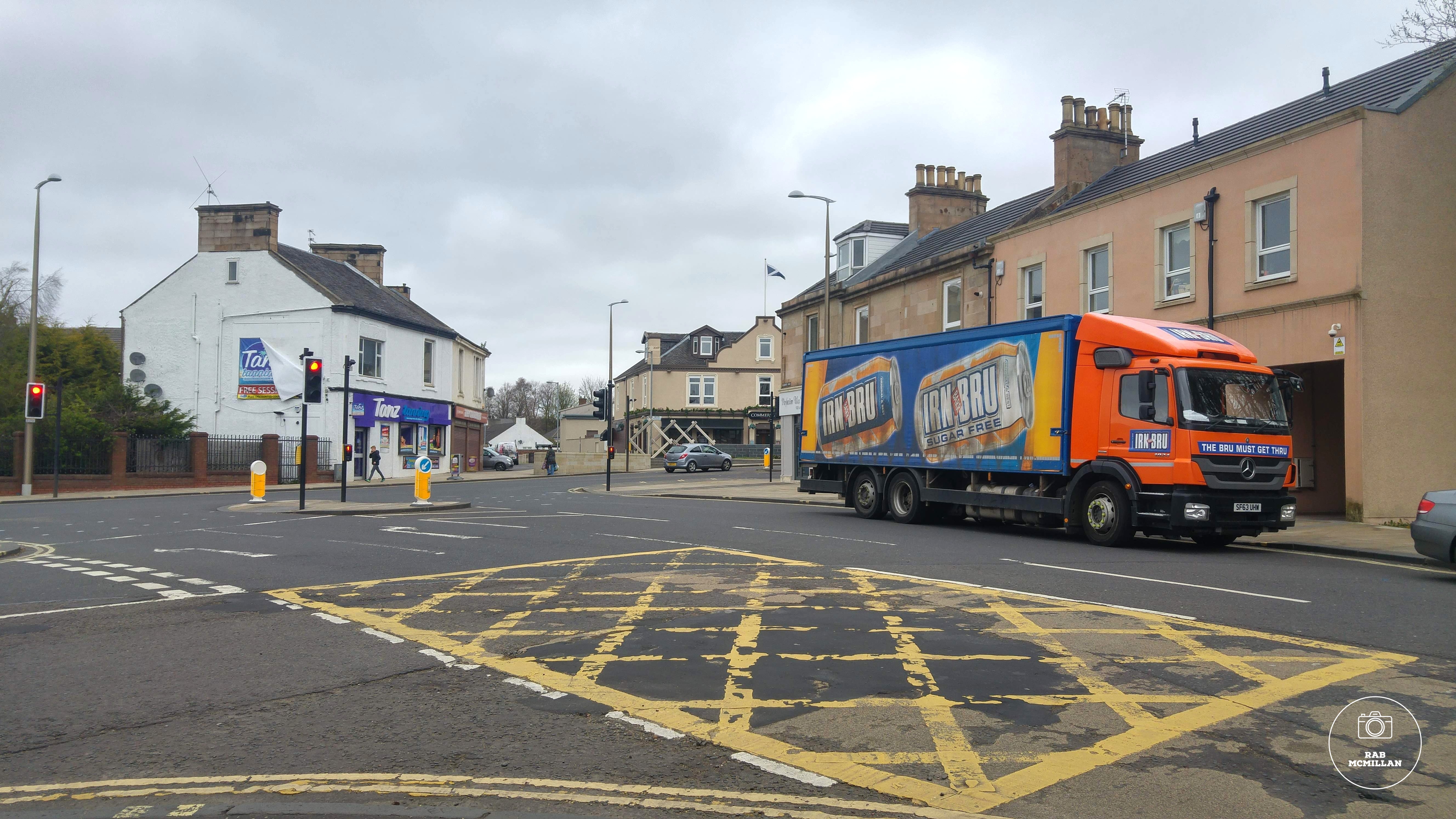 Belhaven Road, West Cross, Wishaw, 2017.