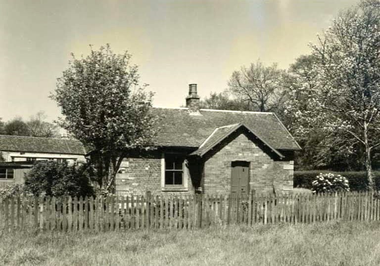 Forrester's Cottage, Lord Belhaven's Wishaw Estate, 1951.