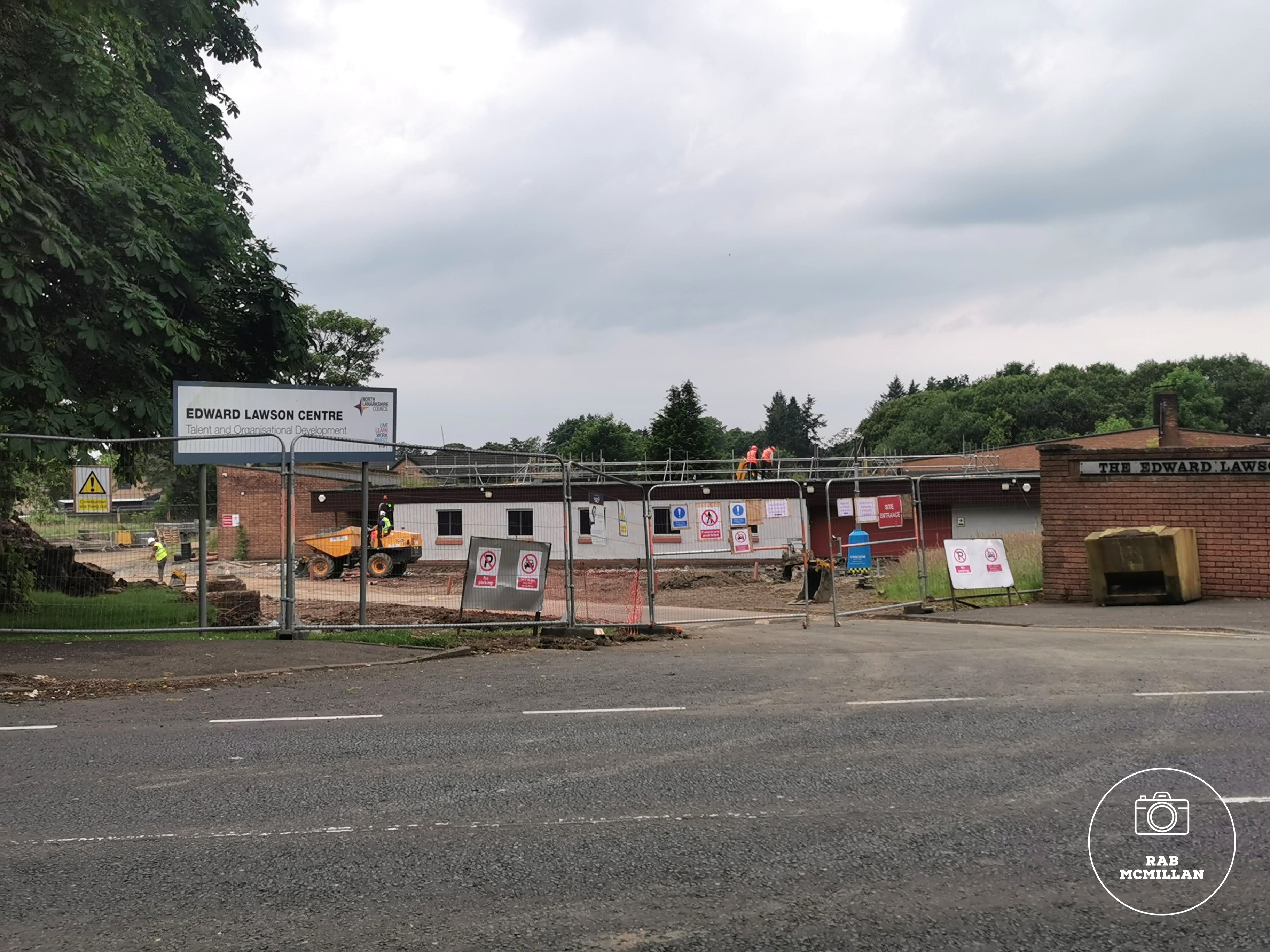 Refurbishment of the Edward Lawson Centre, Coltness, Wishaw, 2024.