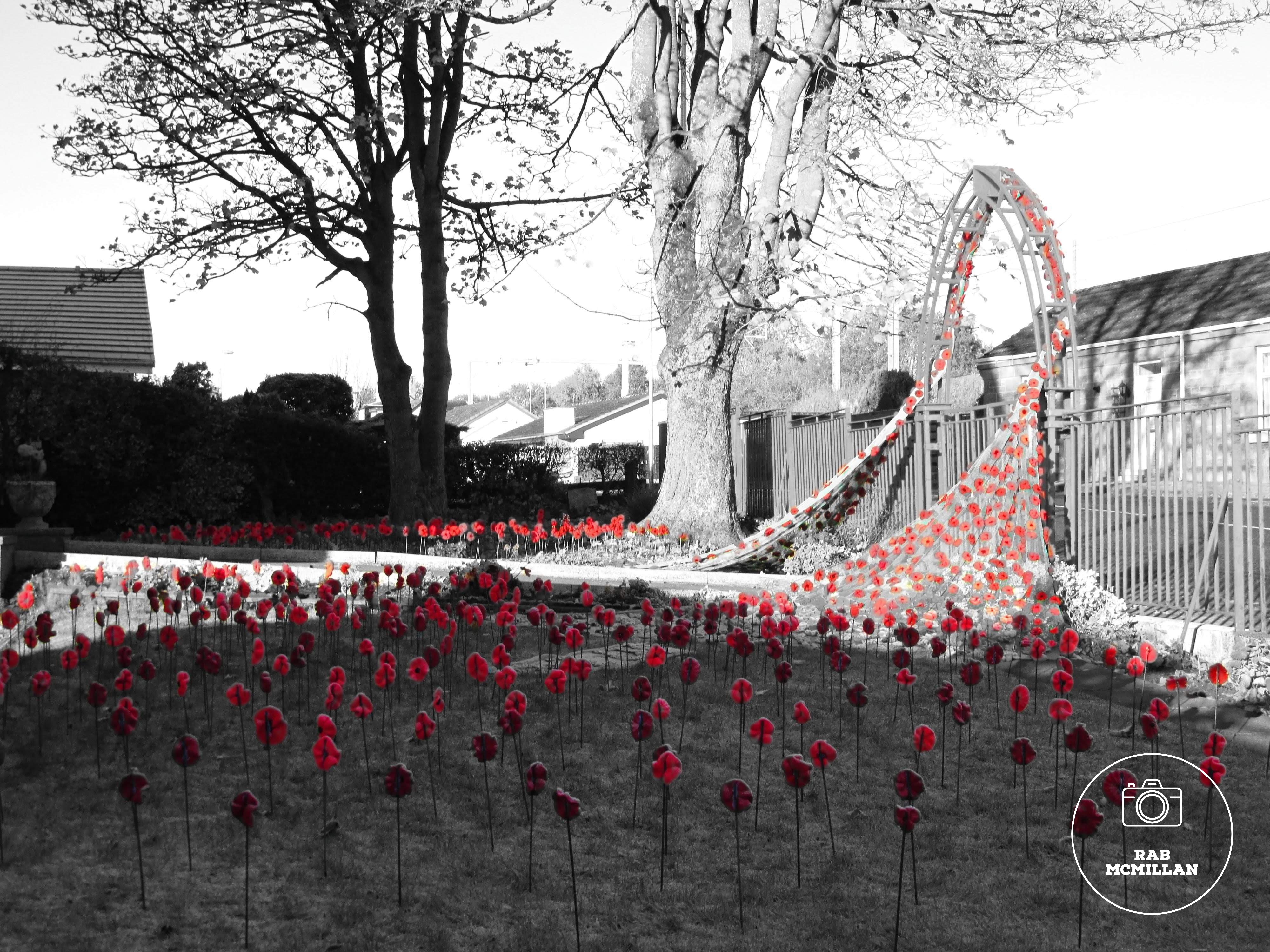 Cleland Parish Church, 2018, 100 years since the end of WW1.