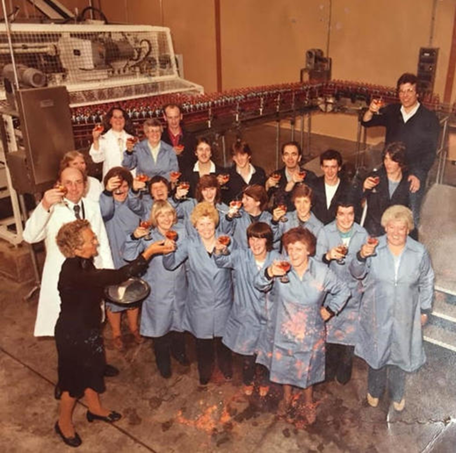 Barrs Ginger Works, Stewarton Street, Wishaw, Photo credit unknown.