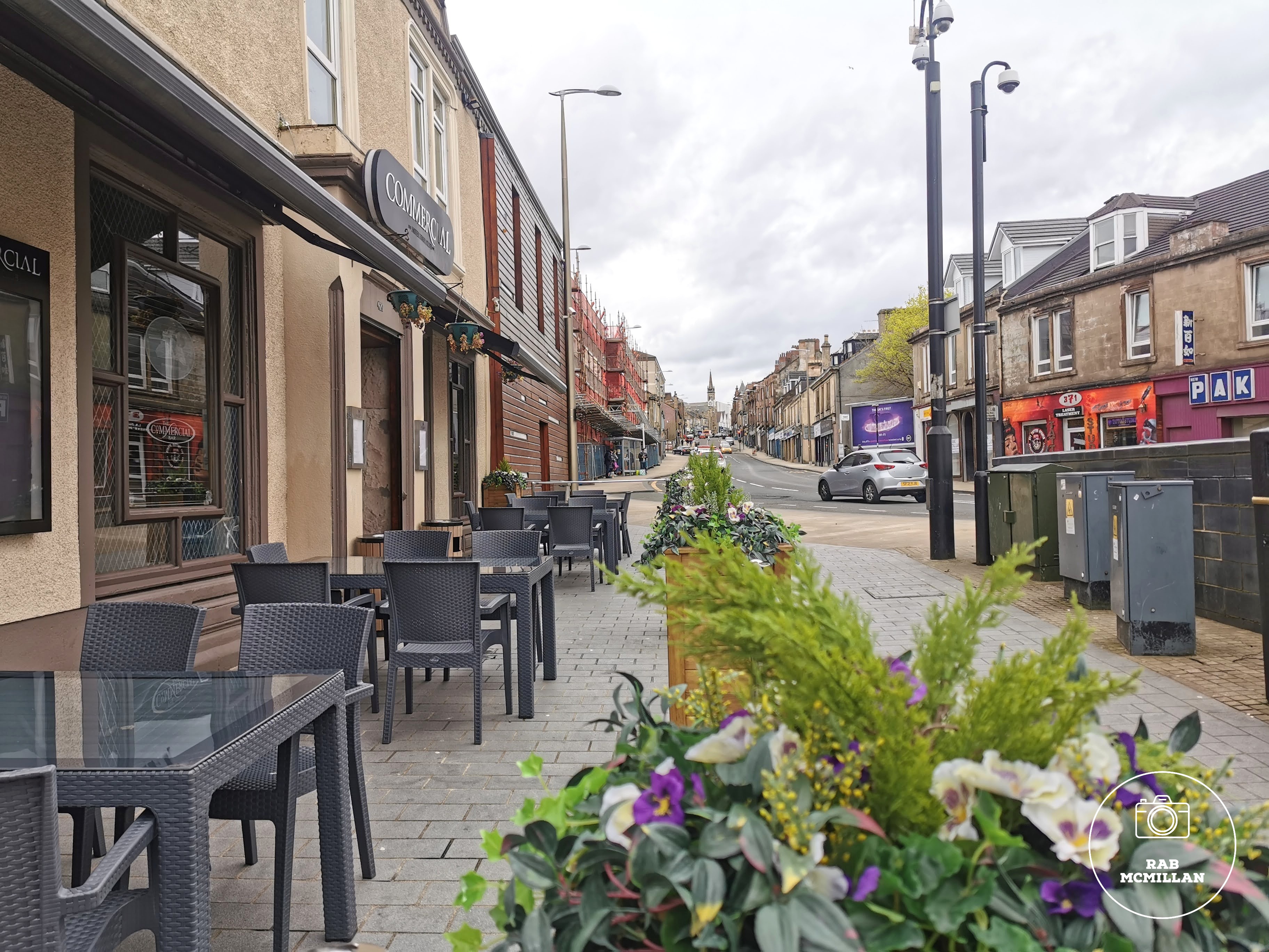 Commercial Hotel, Main Street, West Cross, Wishaw, 2022.