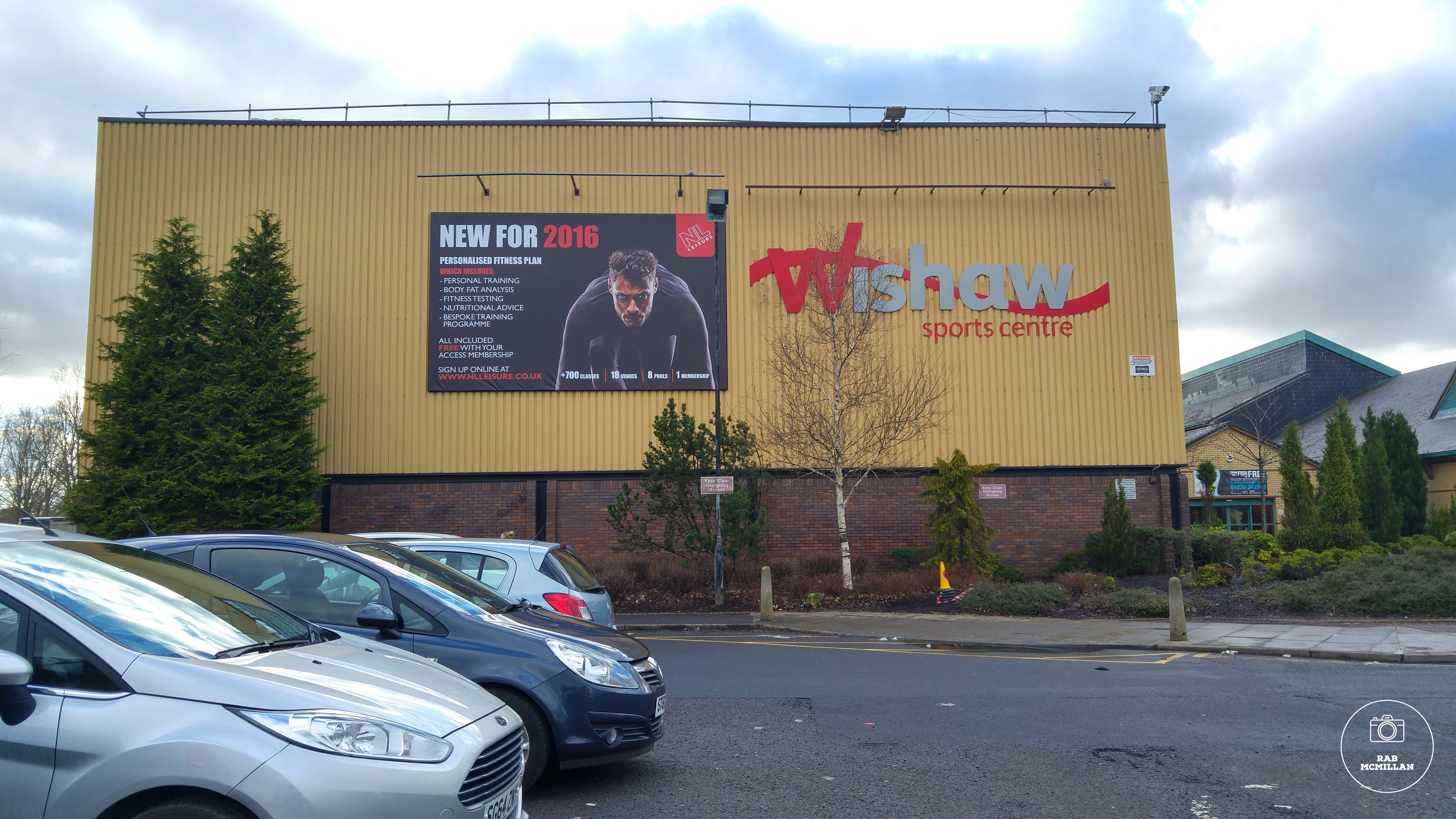 Wishaw Sports Centre, 2016.