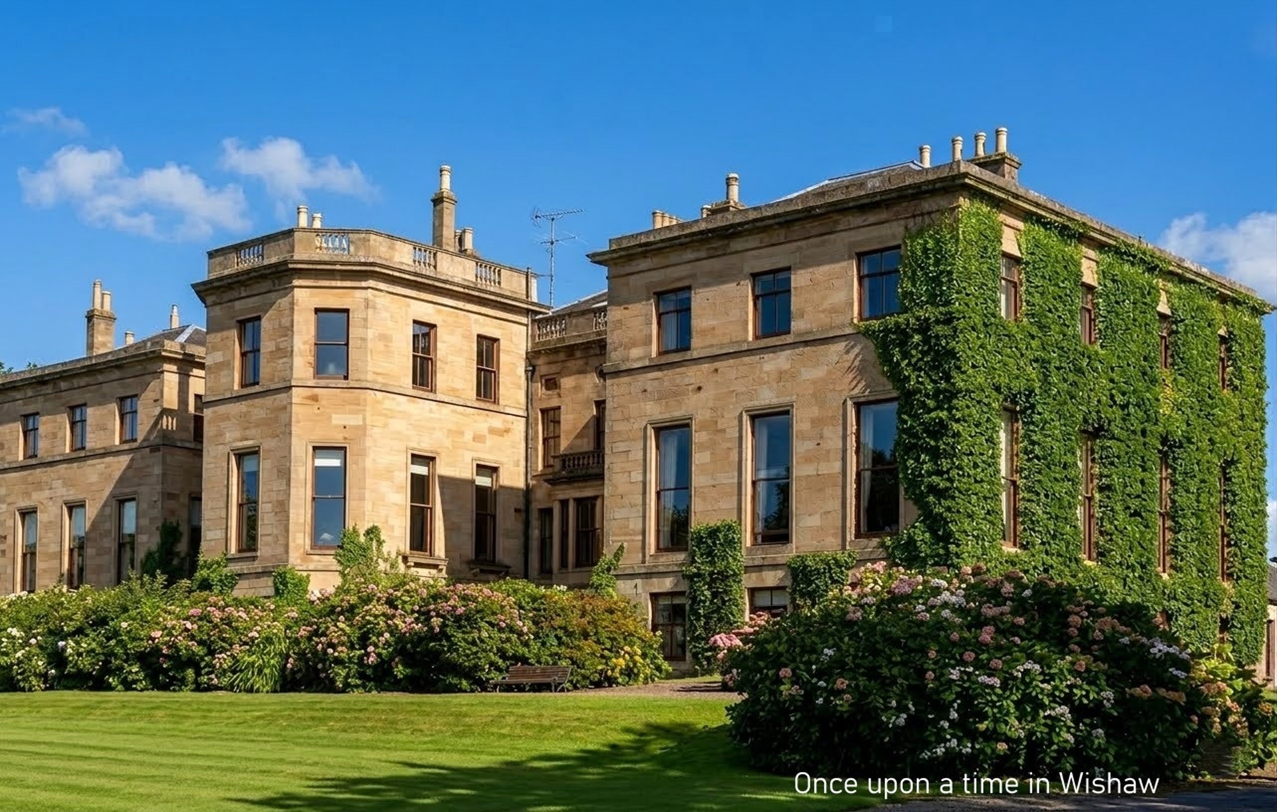 Coltness House, Wishaw, early 1900's.