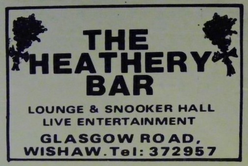Heathery Bar, Glasgow Road, Wishaw.