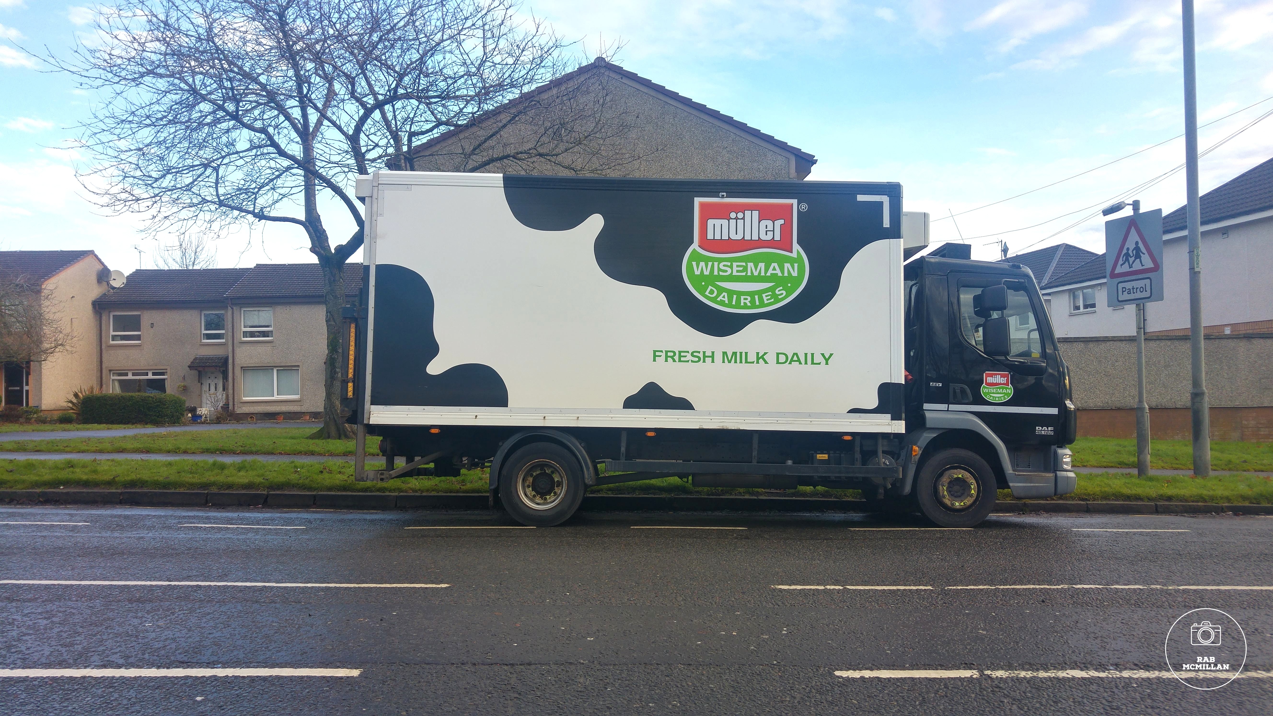 Muller Wiseman Dairies, Stewarton Street, Wishaw, 2016.