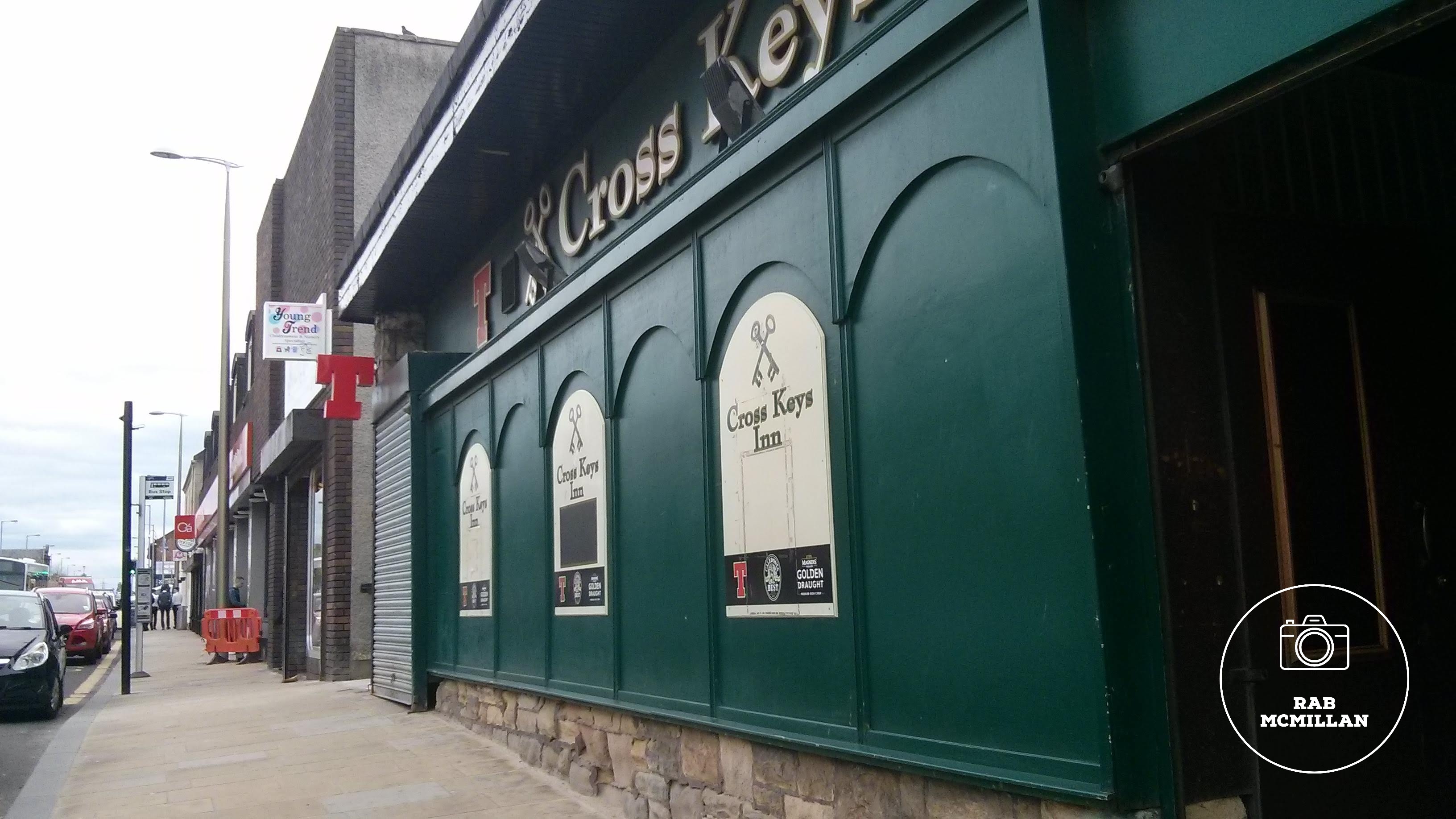 Cross Keys Inn, Stewarton Street, Wishaw, 2015.