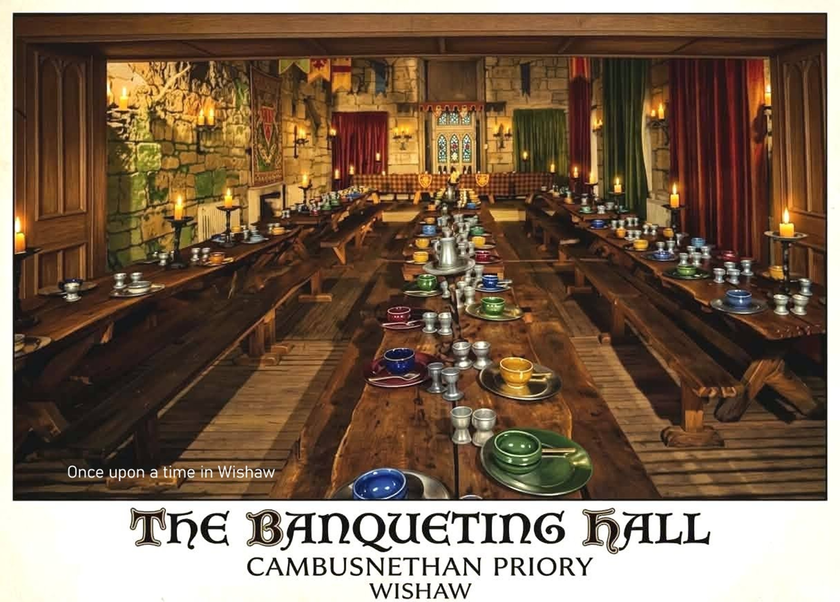 The Banqueting Hall, Cambusnethan Priory, Wishaw.
