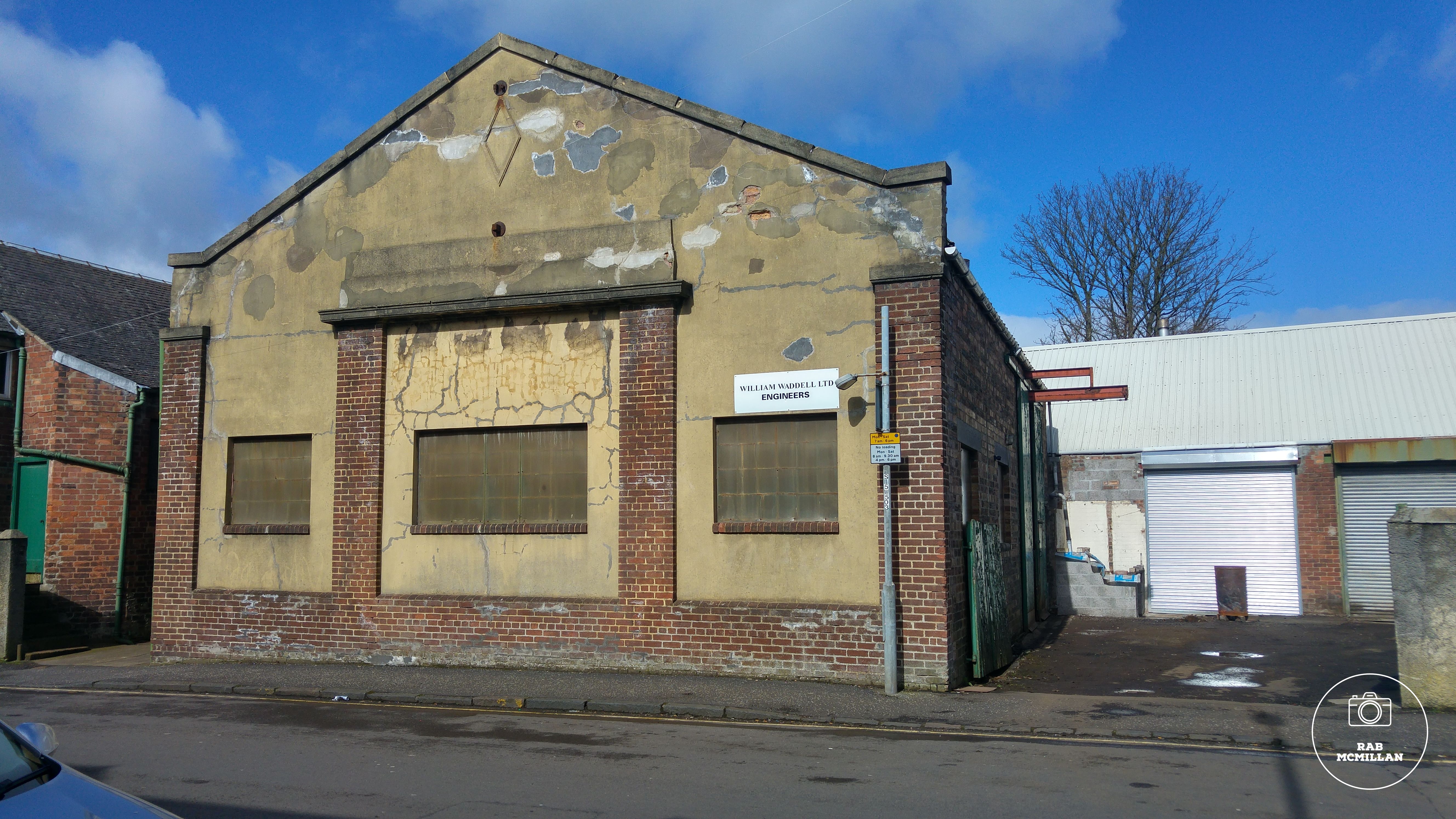 William Waddell, Engineers, Russell Street, Wishaw, 2016.